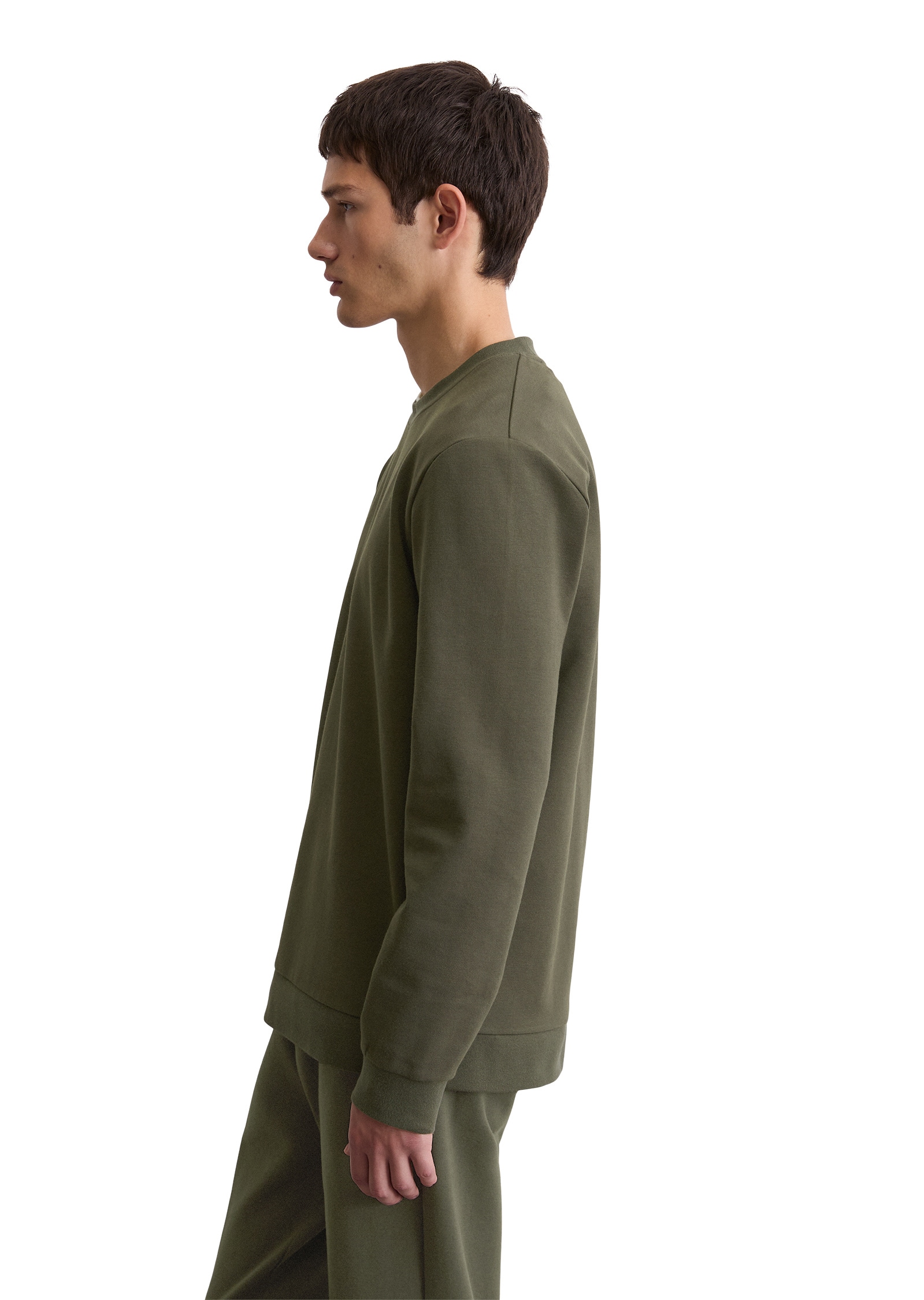 Marc O'Polo Sweatshirt »aus elastischem Bio-Baumwoll-Mix«