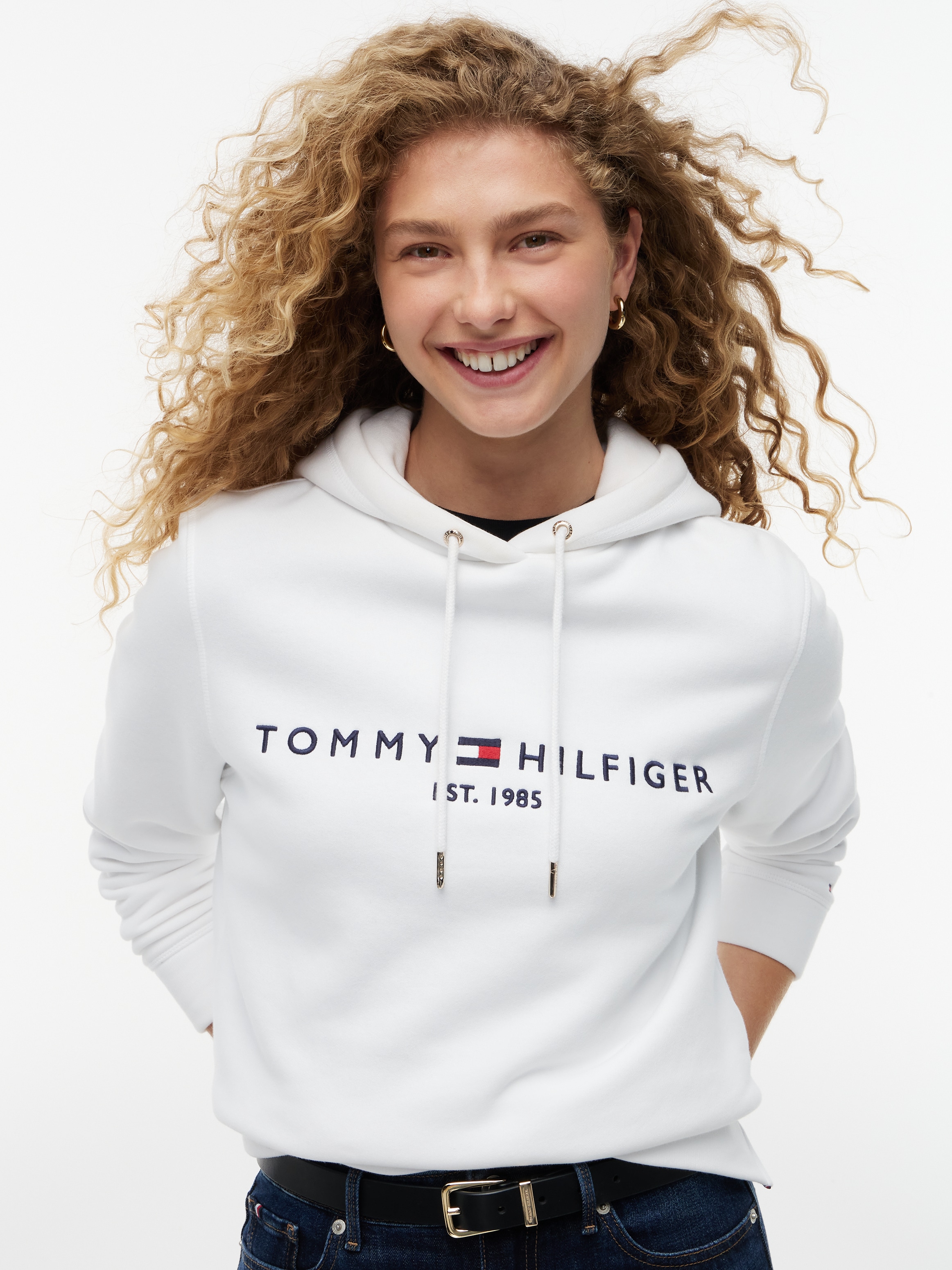 Tommy Hilfiger Kapuzensweatshirt, mit Tommy Hilfiger Logostickerei