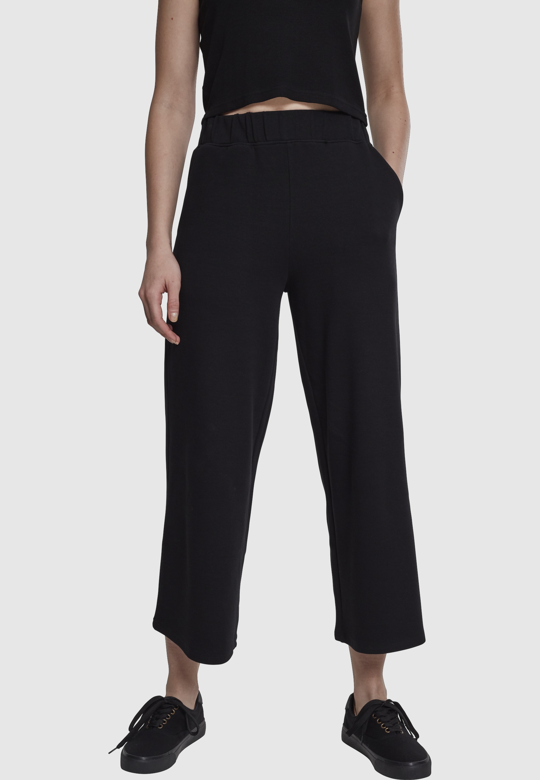 URBAN CLASSICS Bequeme Jeans »Urban Classics Damen Ladies Culotte« 1 Stk.
