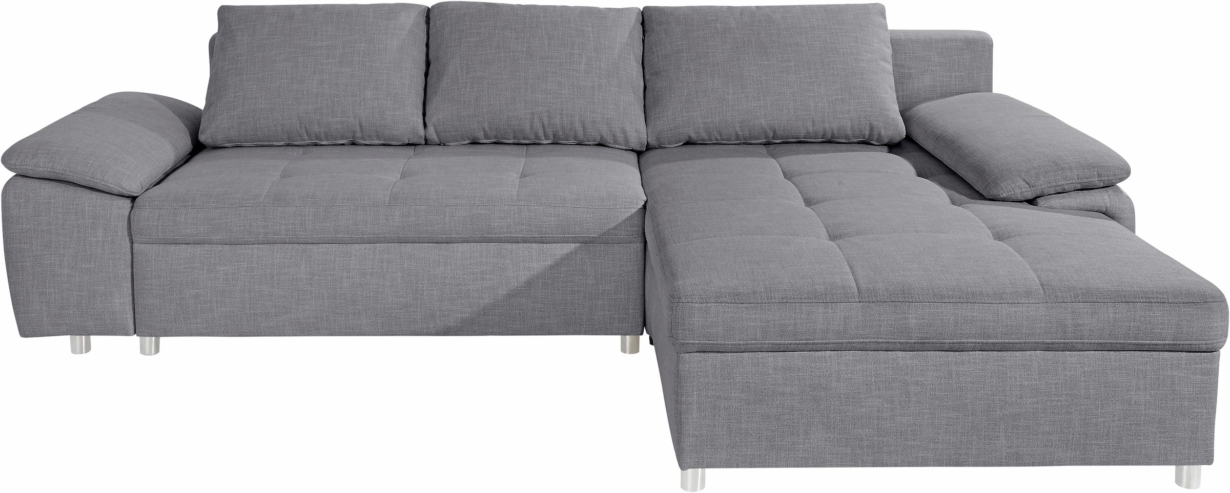 sit&more Ecksofa »Labene L-Form«, wahlweise mit Bettfunktion und Bettkasten, auch als XXL-Variante
