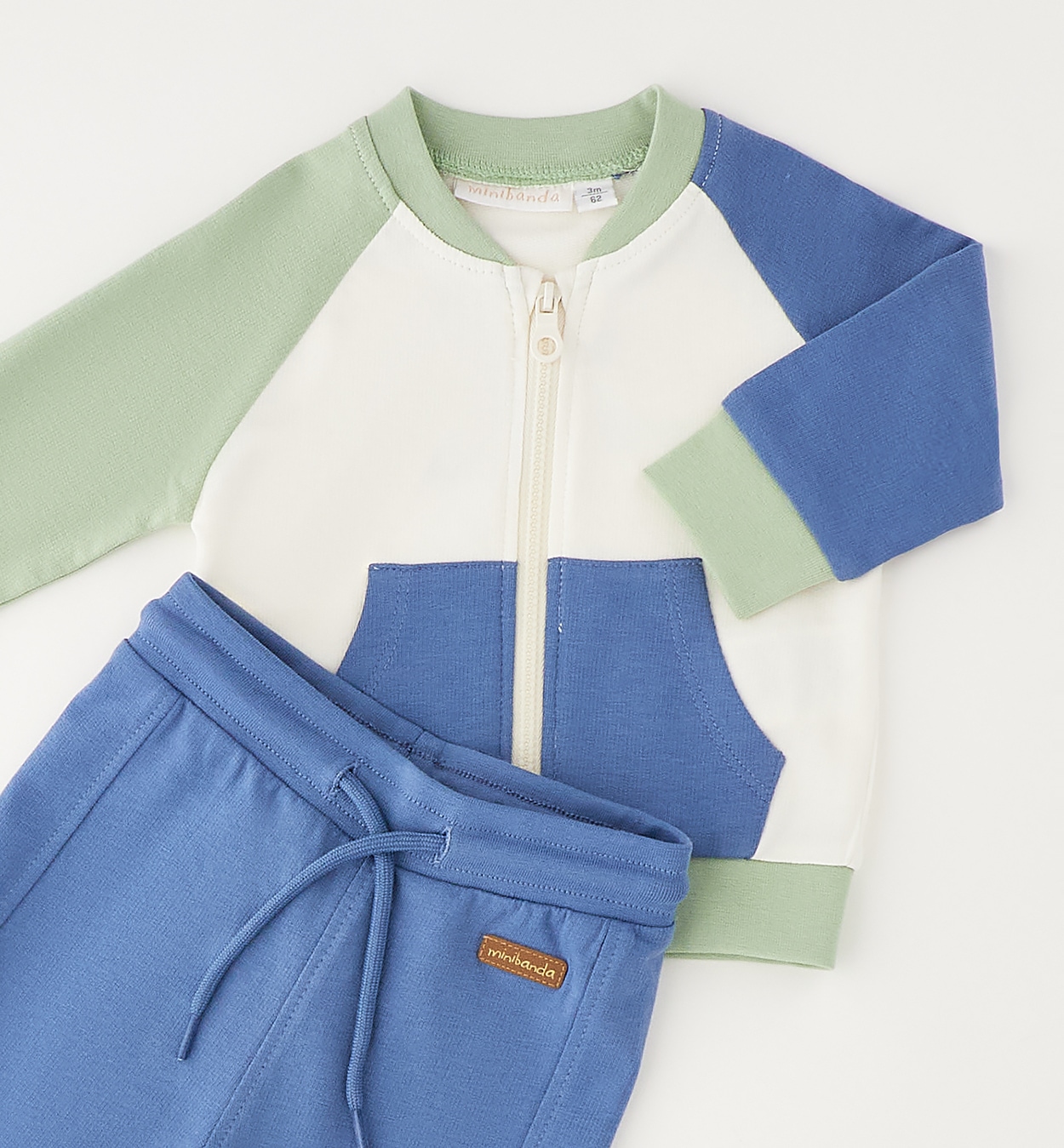 Minibanda Shorts "BABY BOY TWO PIECES SET"