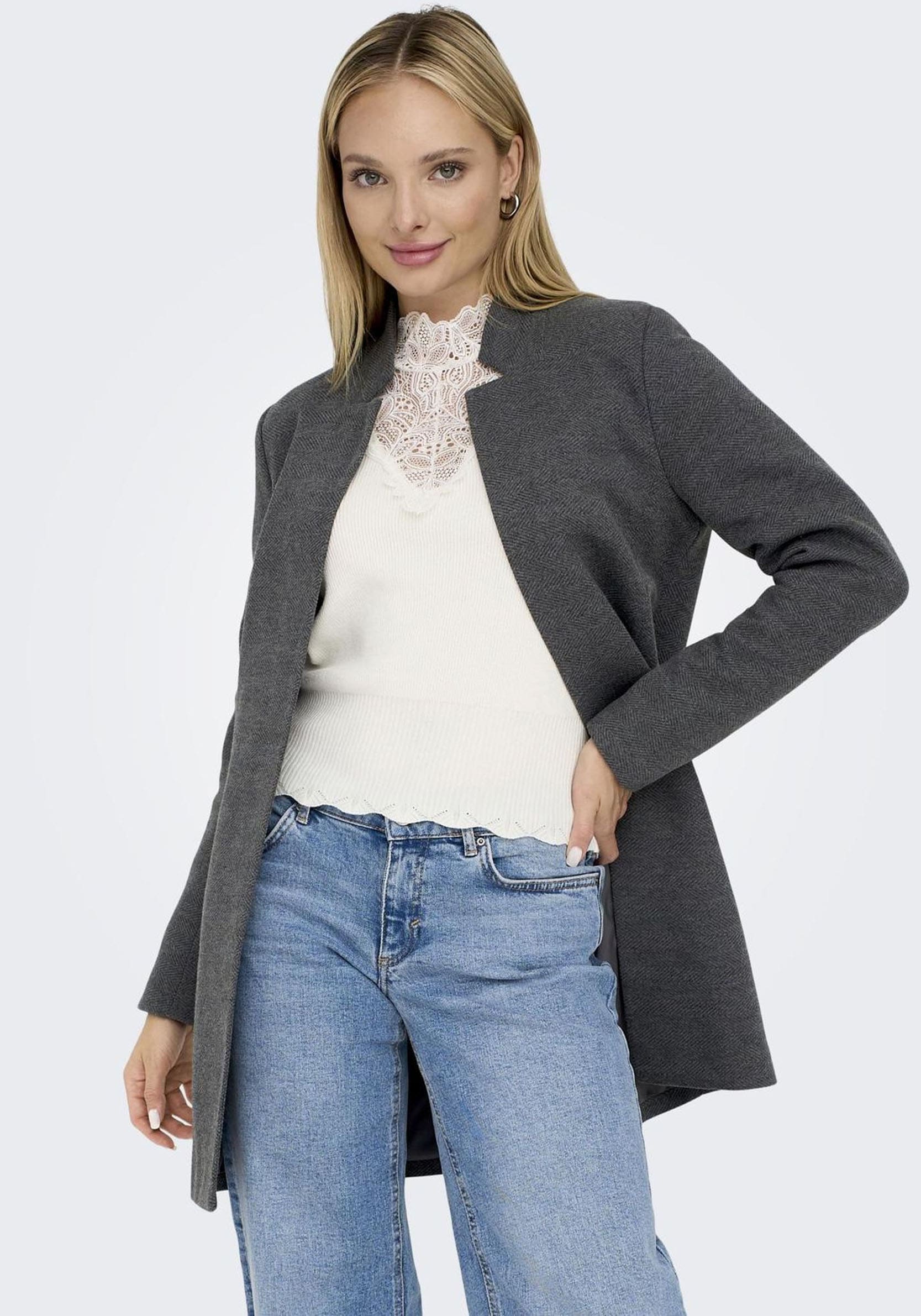ONLY Kurzmantel »ONLSOHO-LINEA L/S COATIGAN CC PNT RP«