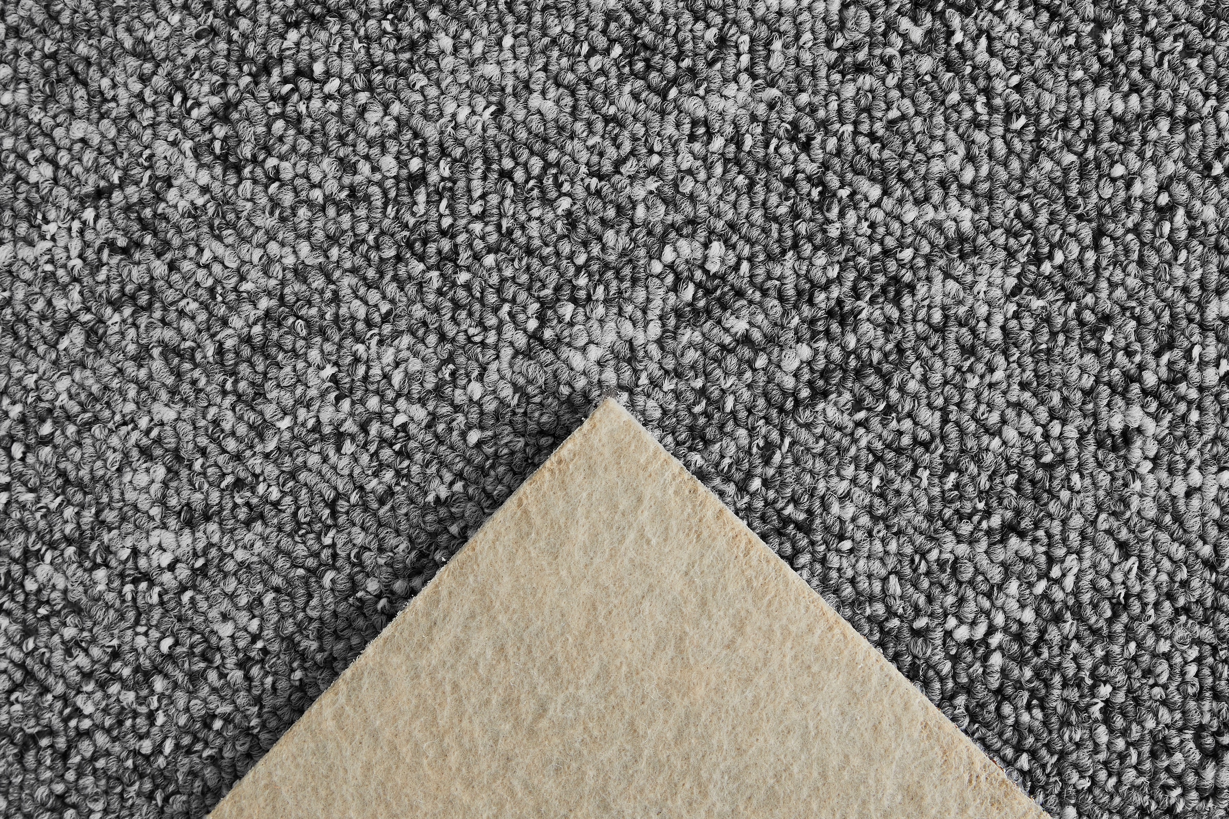 my home Teppichboden »melierte Schlinge Carolina, Made in Netherlands«, rechteckig, 0,65 mm Höhe, Breite 400 & 500 cm, robust, pflegeleicht, normale Beanspruchung
