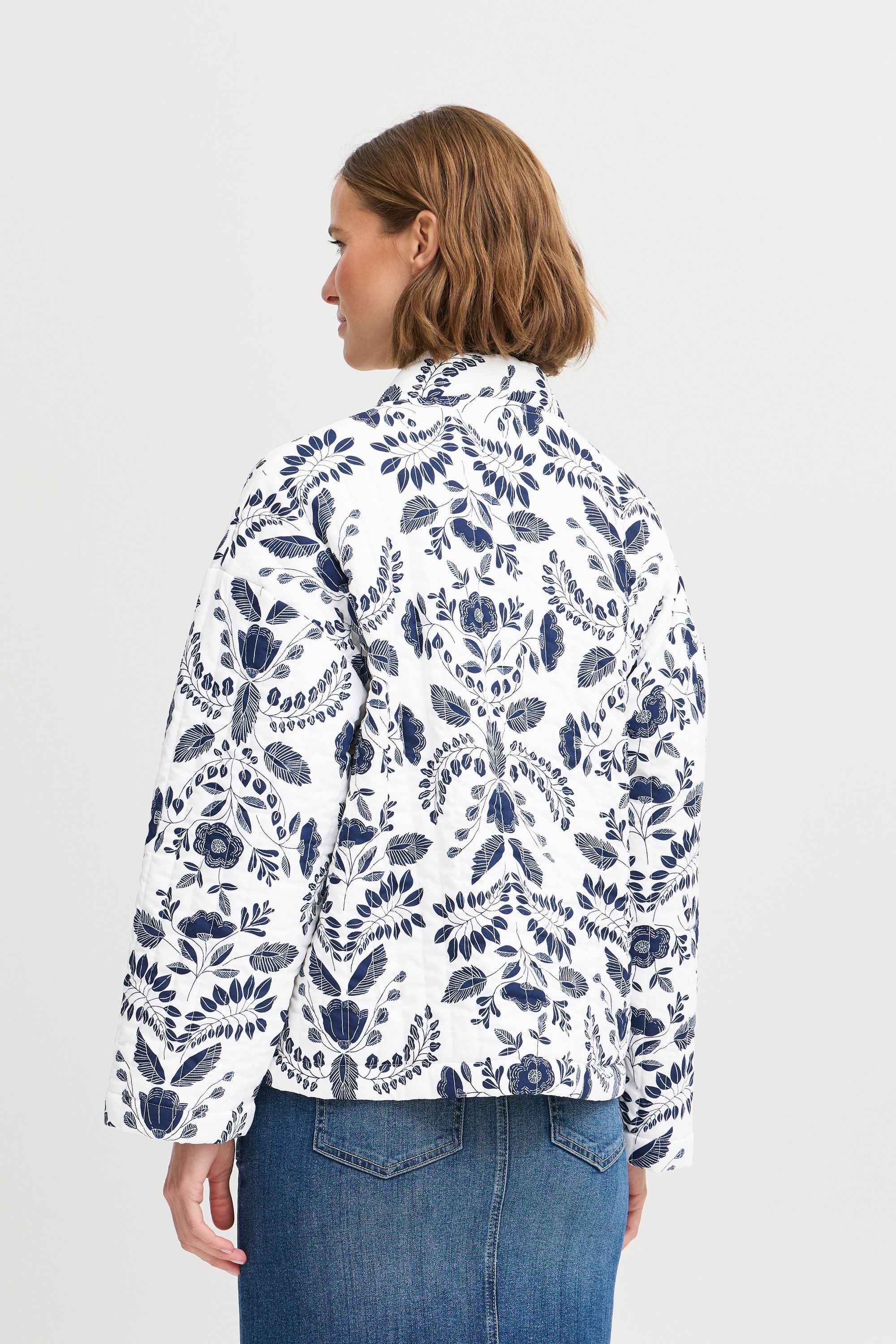 b.young Kurzjacke »Kurzjacke BYDAIMA KIMONO -«, ohne Kapuze