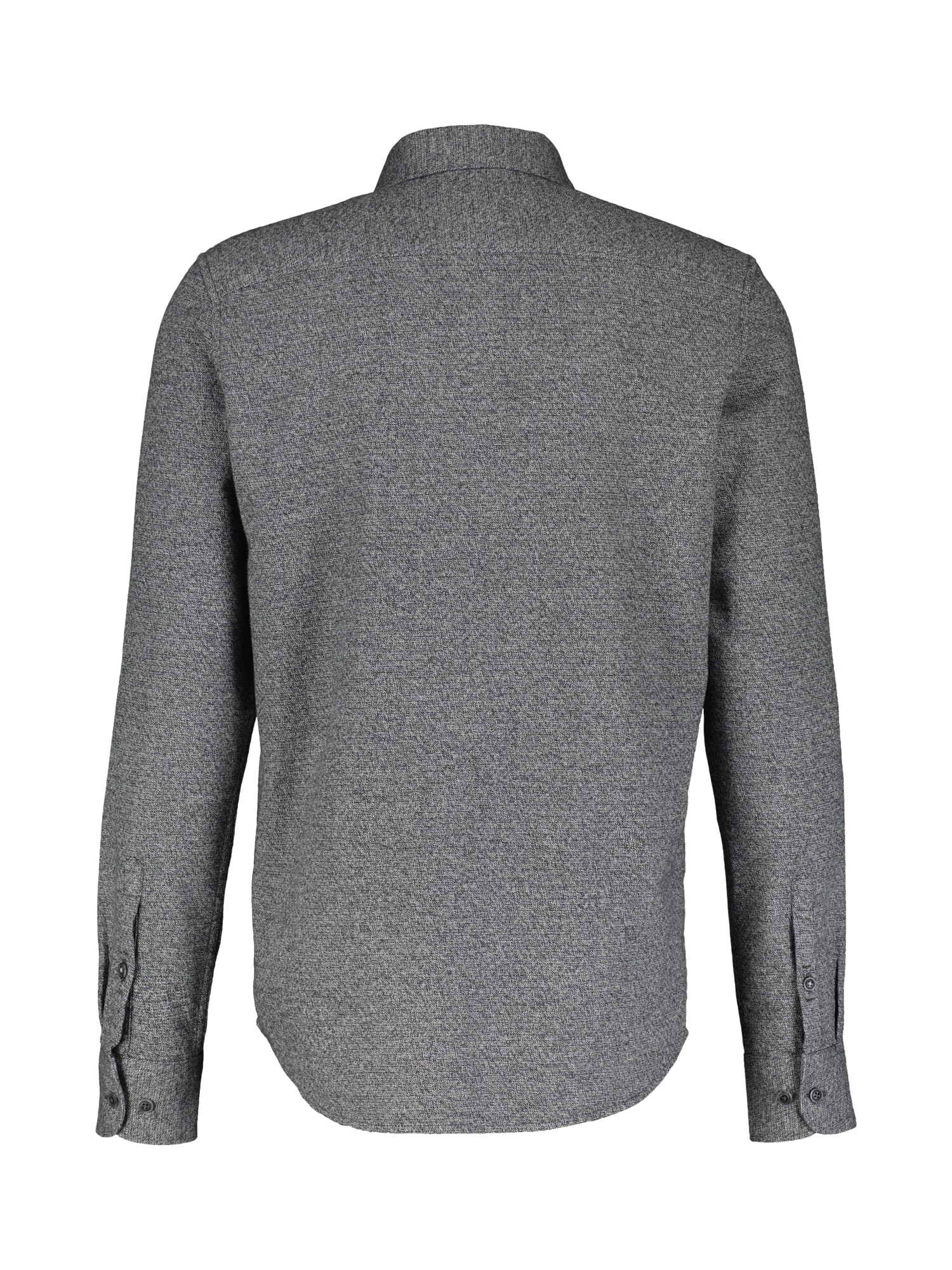 LERROS Langarmhemd "Baumwollhemd mit Button-down-Kragen"