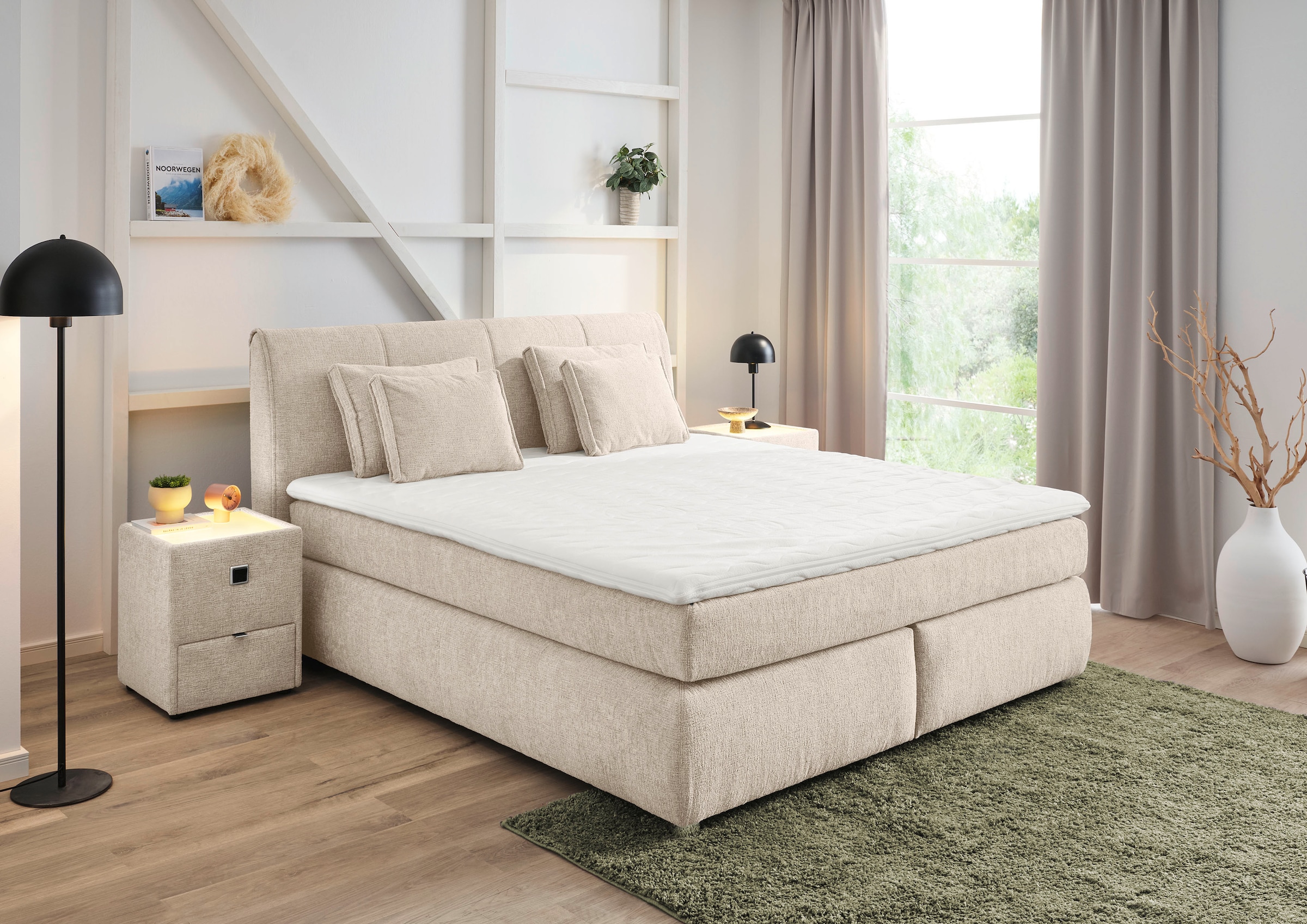 Jockenhöfer Gruppe Boxspringbett ""Carla", OTTOs Choice Topseller, wahlweis günstig online kaufen
