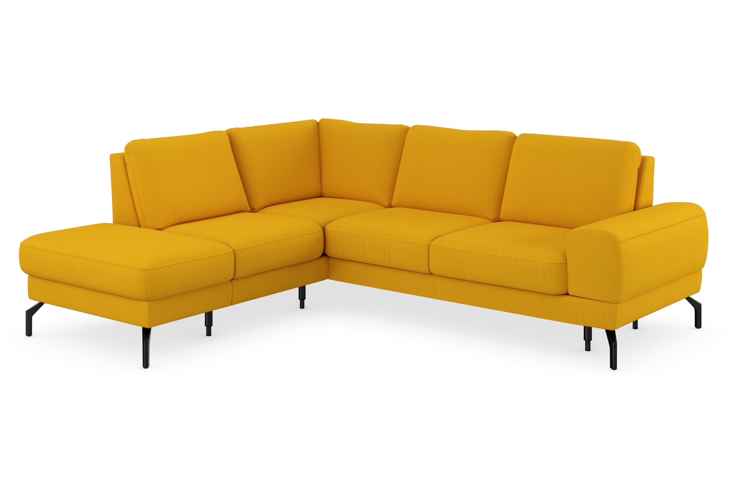 sit&more Ecksofa »Cinturo L-Form«, inklusive Sitztiefenverstellung und Federkern, Sitzhöhe 48 cm