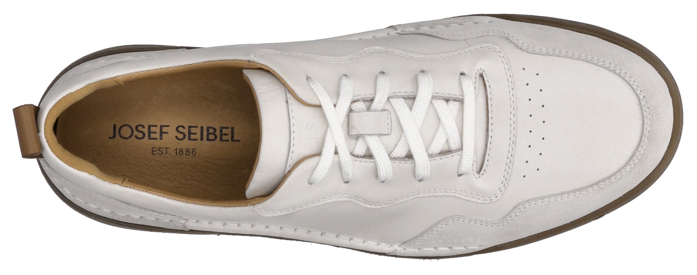 Josef Seibel Sneaker »Cleve 01«, mit Schuhweite weit, Freizeitschuh, Halbschuh, Schnürschuh