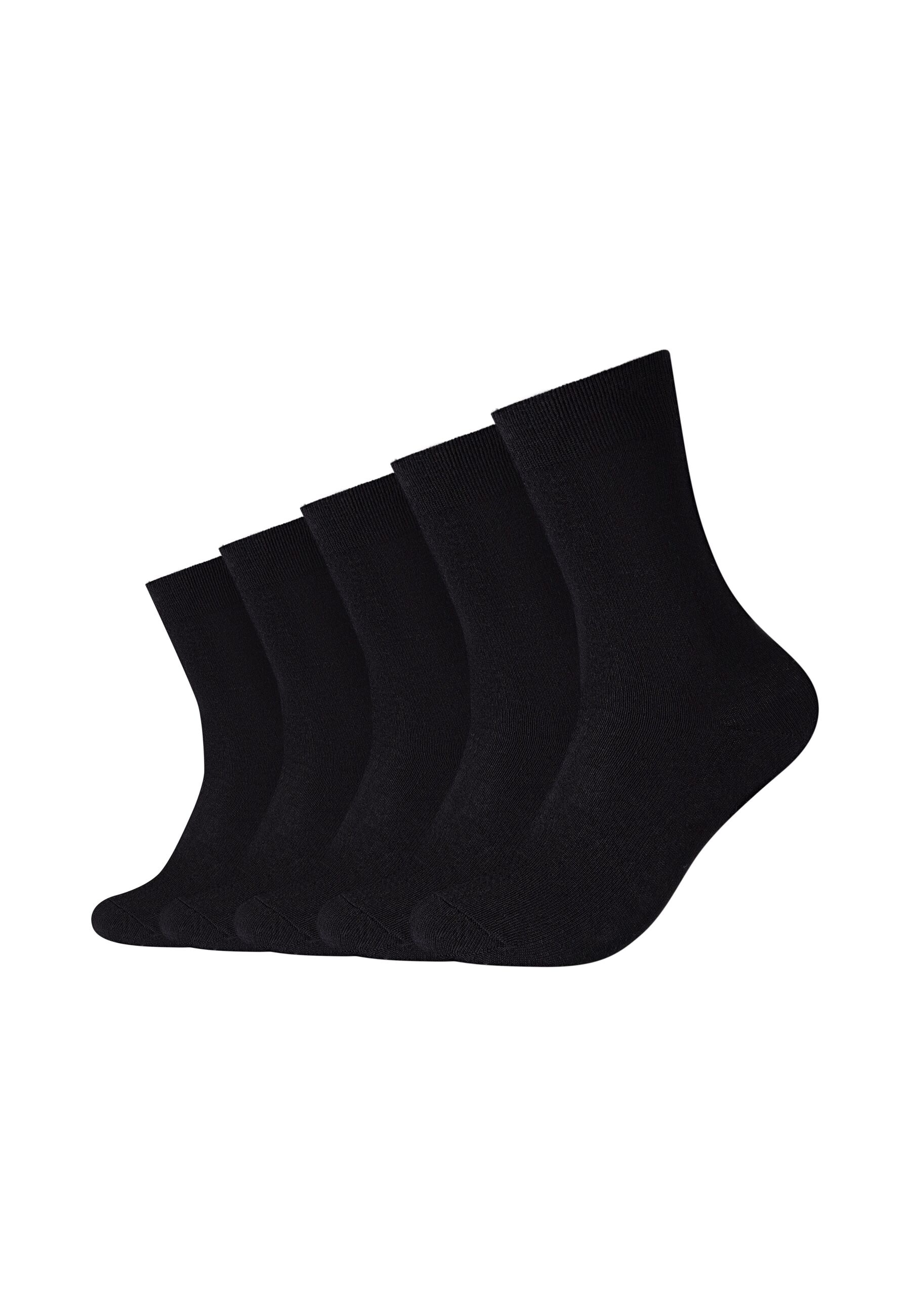 Camano Socken »Socken Classics 15er Pack«, 15er Pack Mit recycelter Baumwolle für angenehmen Tragekomfort, Weiche Zehennähte verhindern Druckstellen