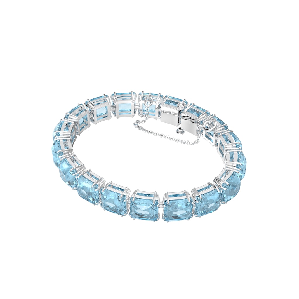Swarovski Armband »Millenia, Kristalle im Quadrat Schliff, 5612682, 5614924«