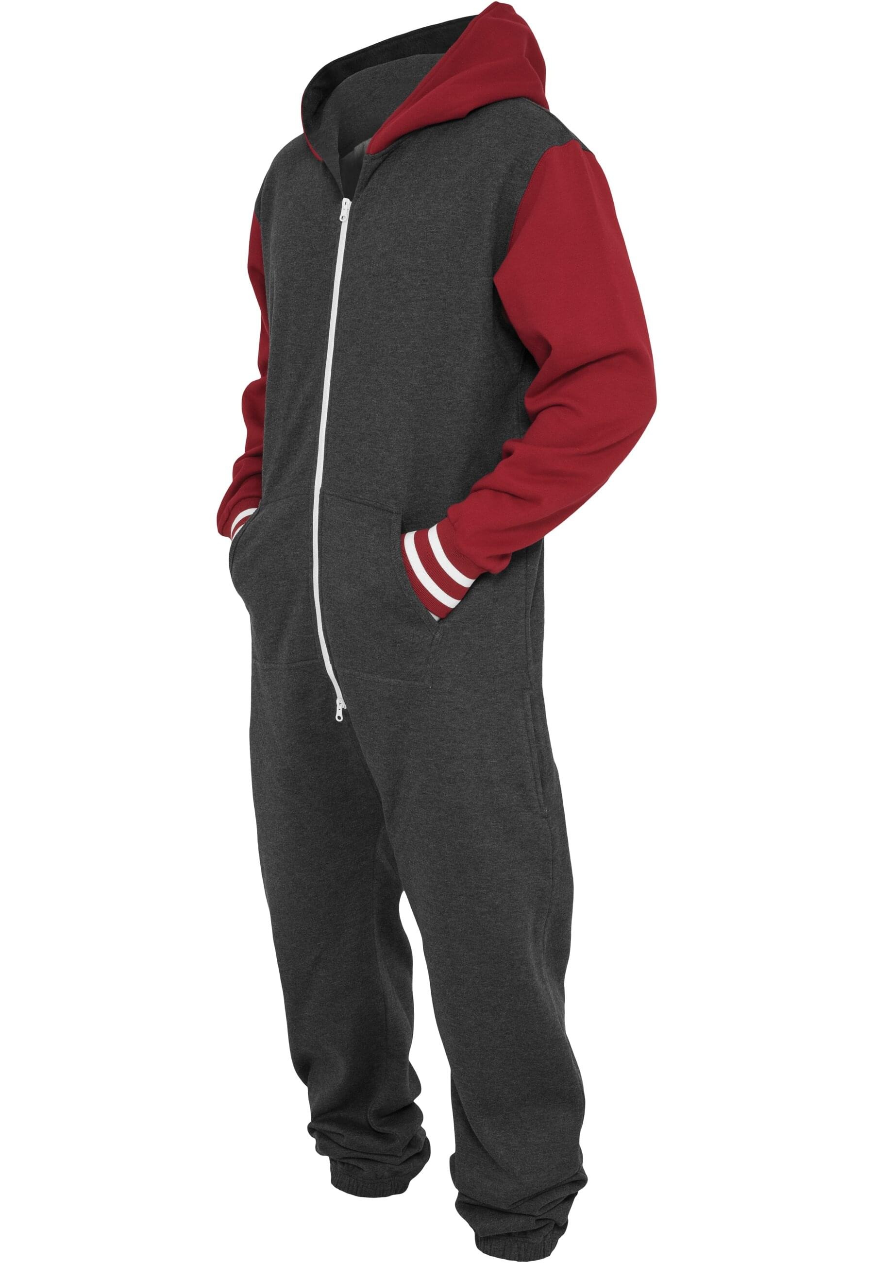 URBAN CLASSICS Jumpsuit »Urban Classics Herren College Sweat Jumpsuit«, (1 tlg.)