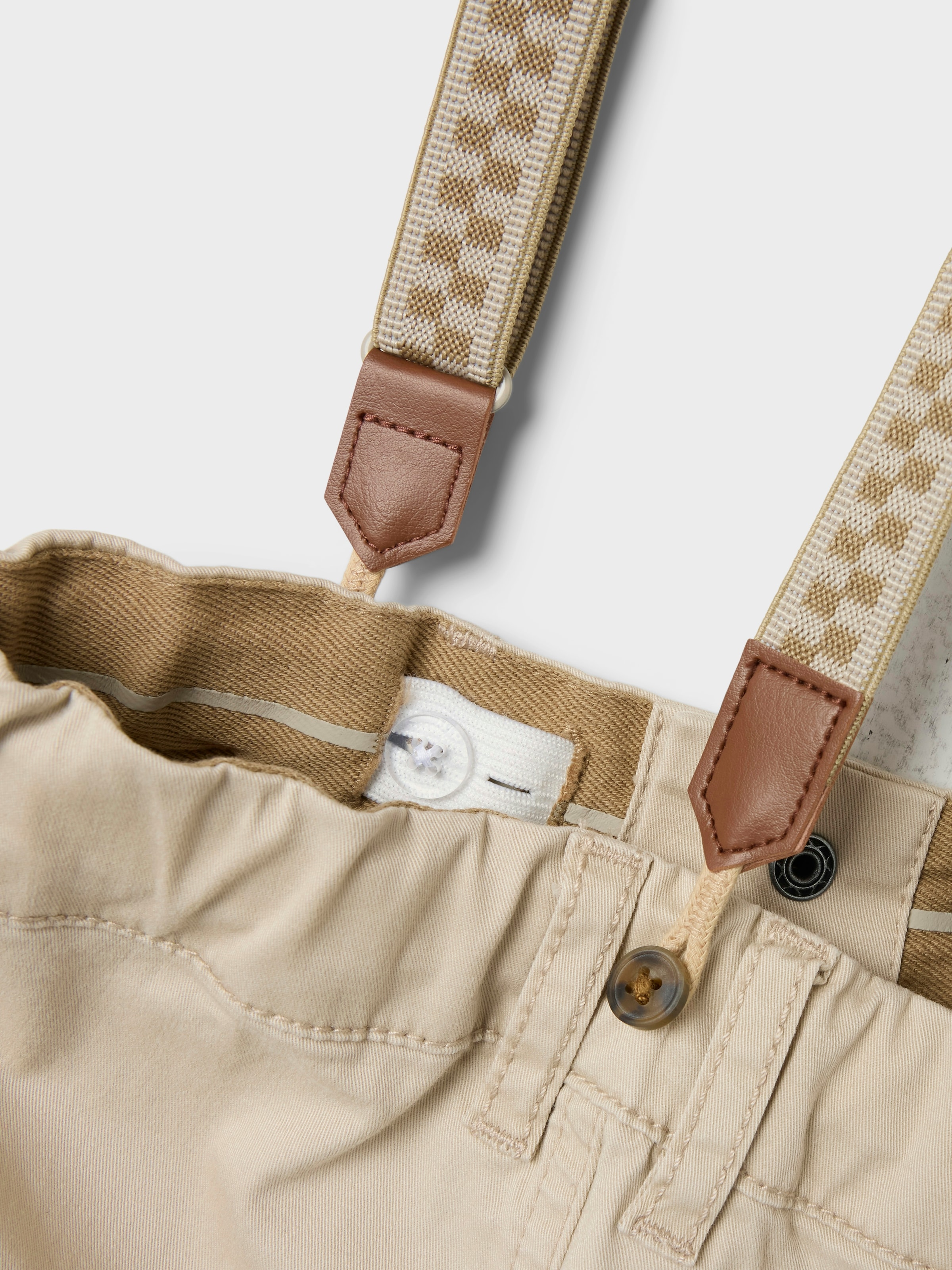 Name It Chinohose »NMMBEN TAP CHINO TWI PANT WB 5502-YZ F«, (2 tlg.)
