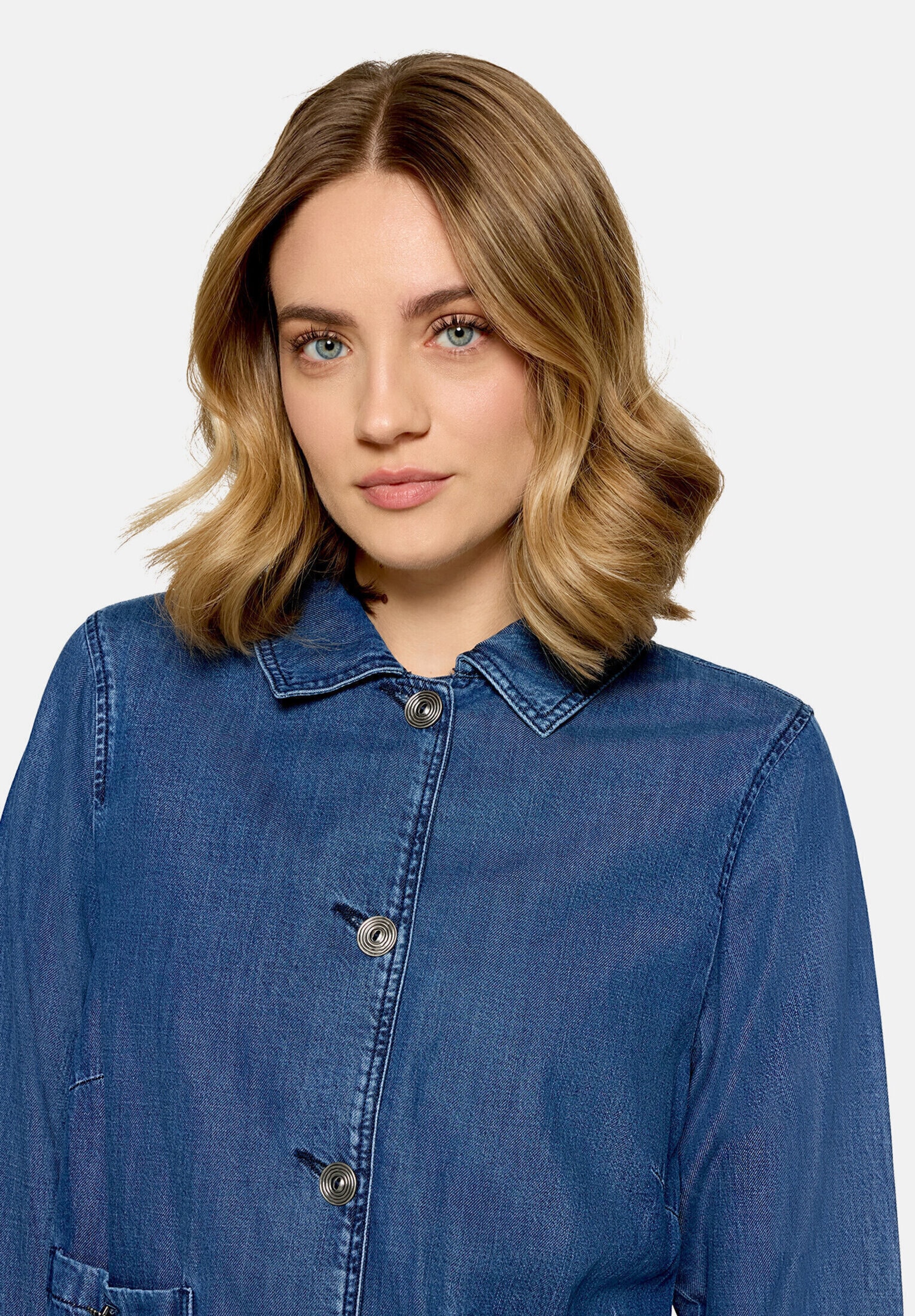 Cartoon Jackenblazer »Damen mit aufgesetzten Taschen«