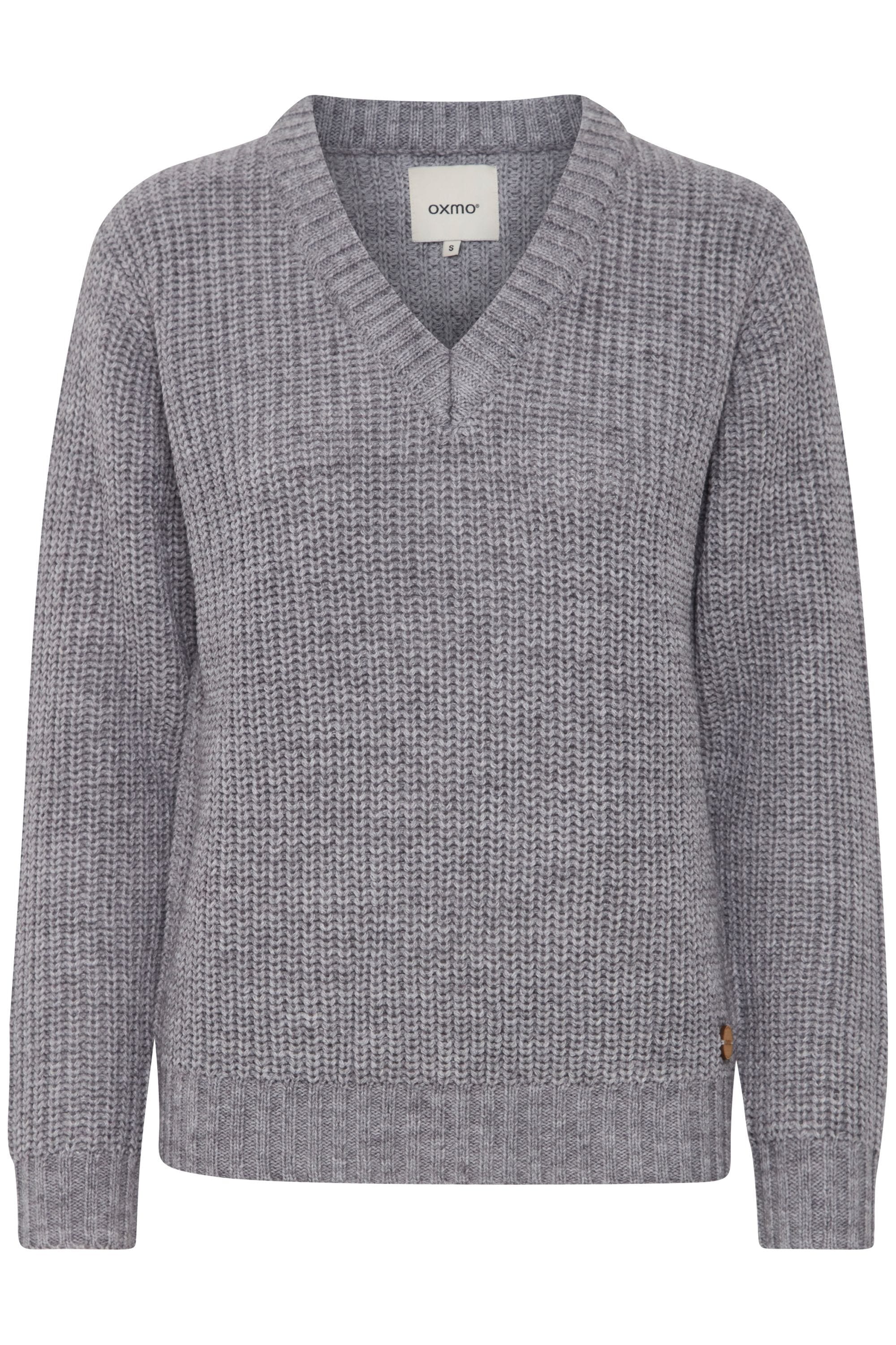 OXMO Strickfleece-Pullover "Strickpullover OXNanny"