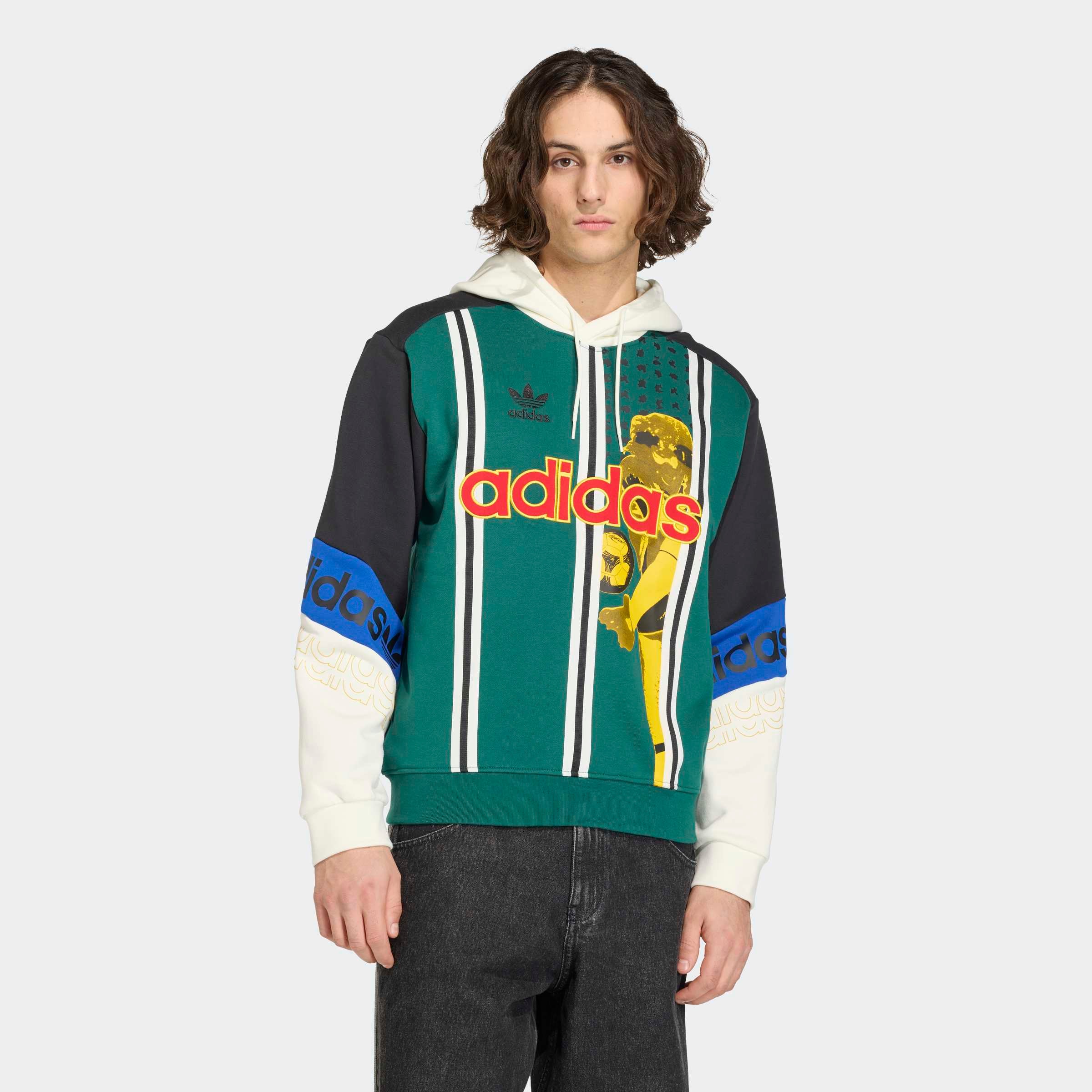 adidas Originals Kapuzensweatshirt "FTBL GFX HD", mit Kapuze mit Kordel, in normaler Schnittform