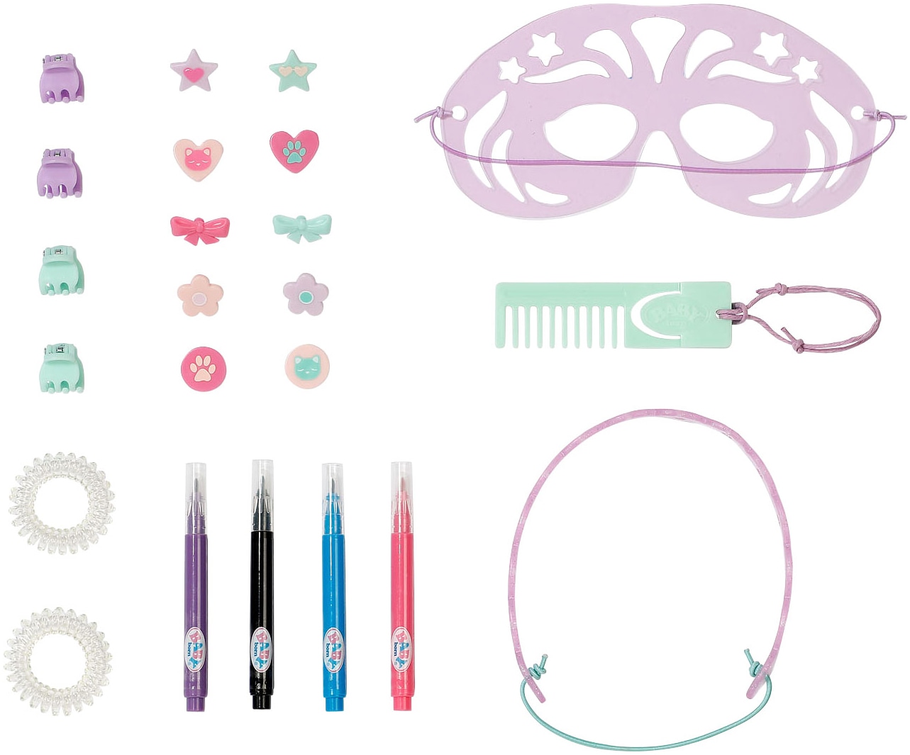 Baby Born Frisier- & Schminkkopf »Stylingkopf Kreativ« mit Zubehör