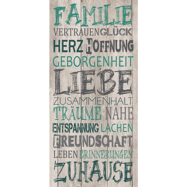 Leinwandbild Bönninghoff »Familie«, (1 | St.) kaufen BAUR