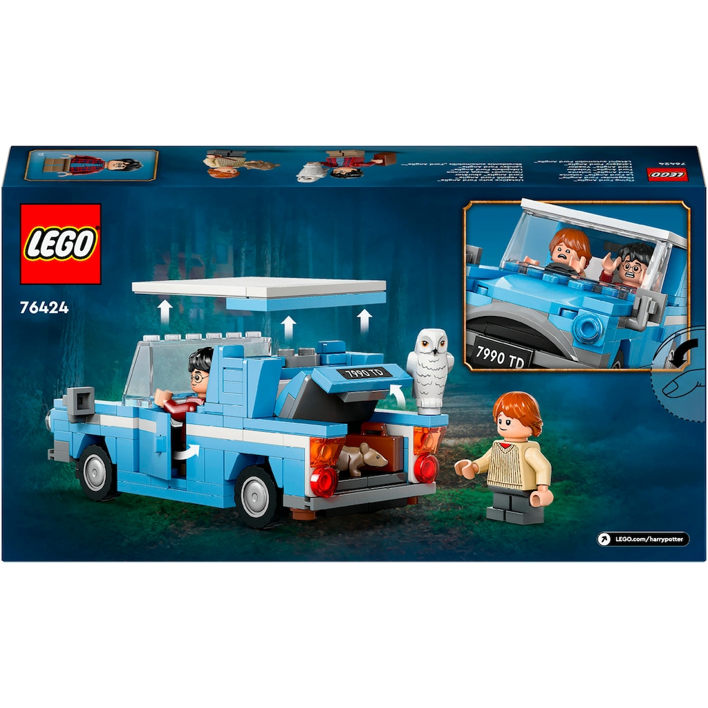 LEGO® Konstruktionsspielsteine »Fliegender Ford Anglia™ (76424), LEGO® Harry Potter™«, (165 St.)