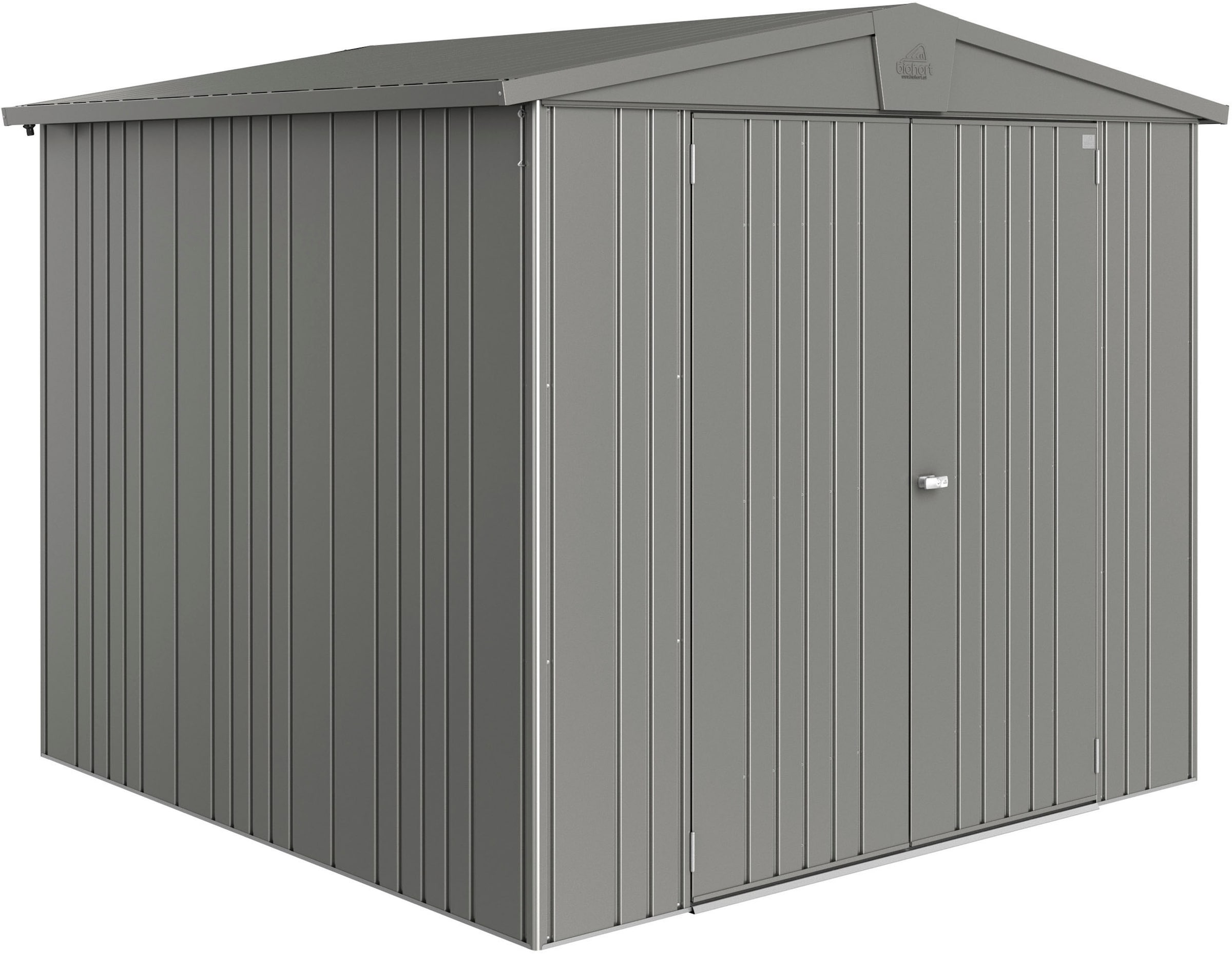 Biohort "Europa Gr. 4, verschiedene Farben" Qualitäts-Geräteschuppen aus Metall