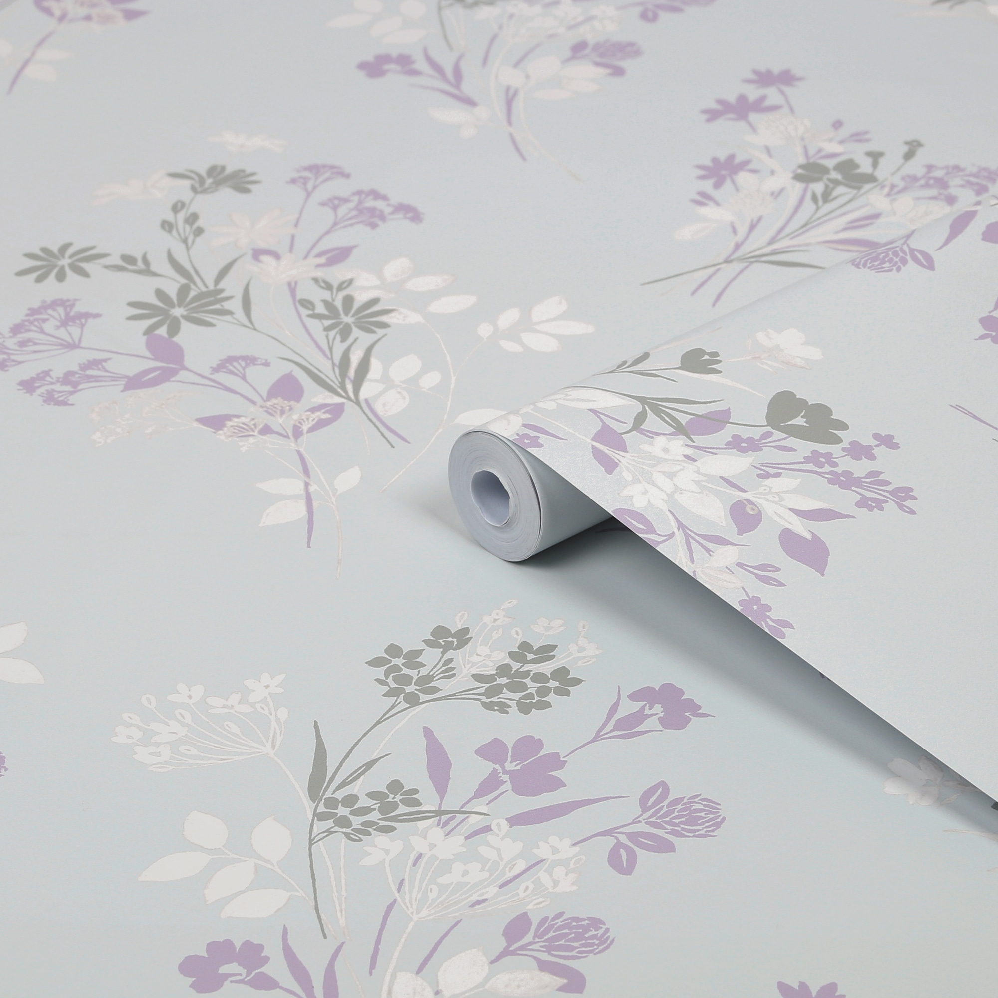 LAURA ASHLEY "Igerna" floral geblümt texturiert 10mx52cm