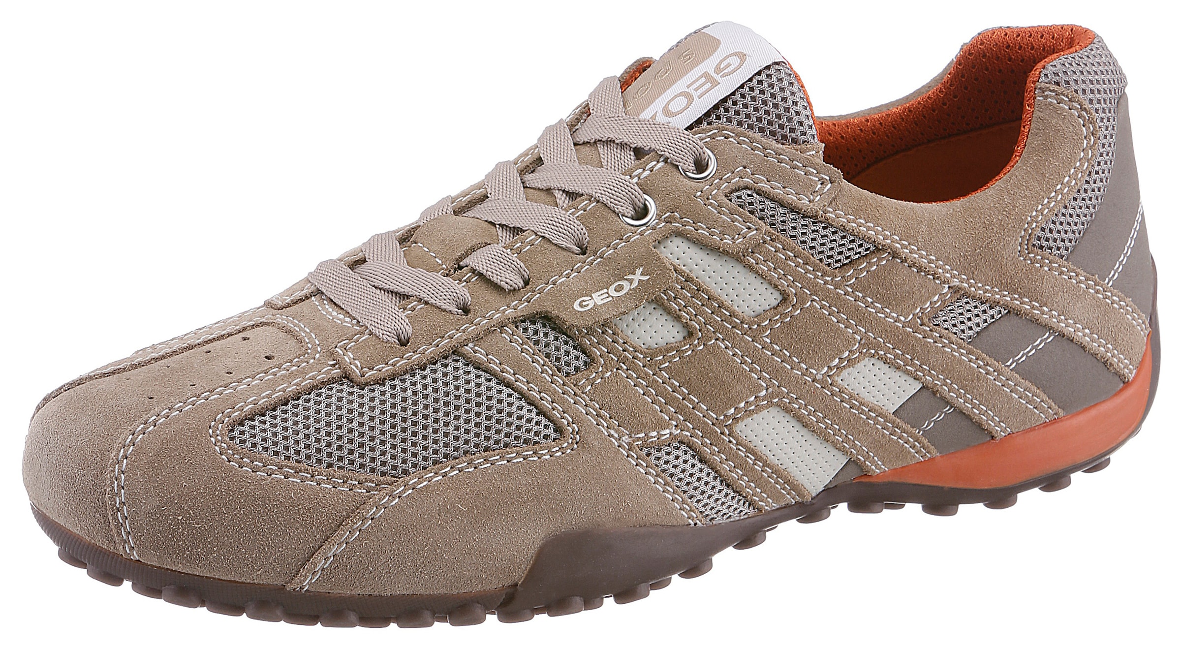 Geox Sneaker "U SNAKE" Freizeitschuh, Schnürschuh mit Geox Spezial Membran