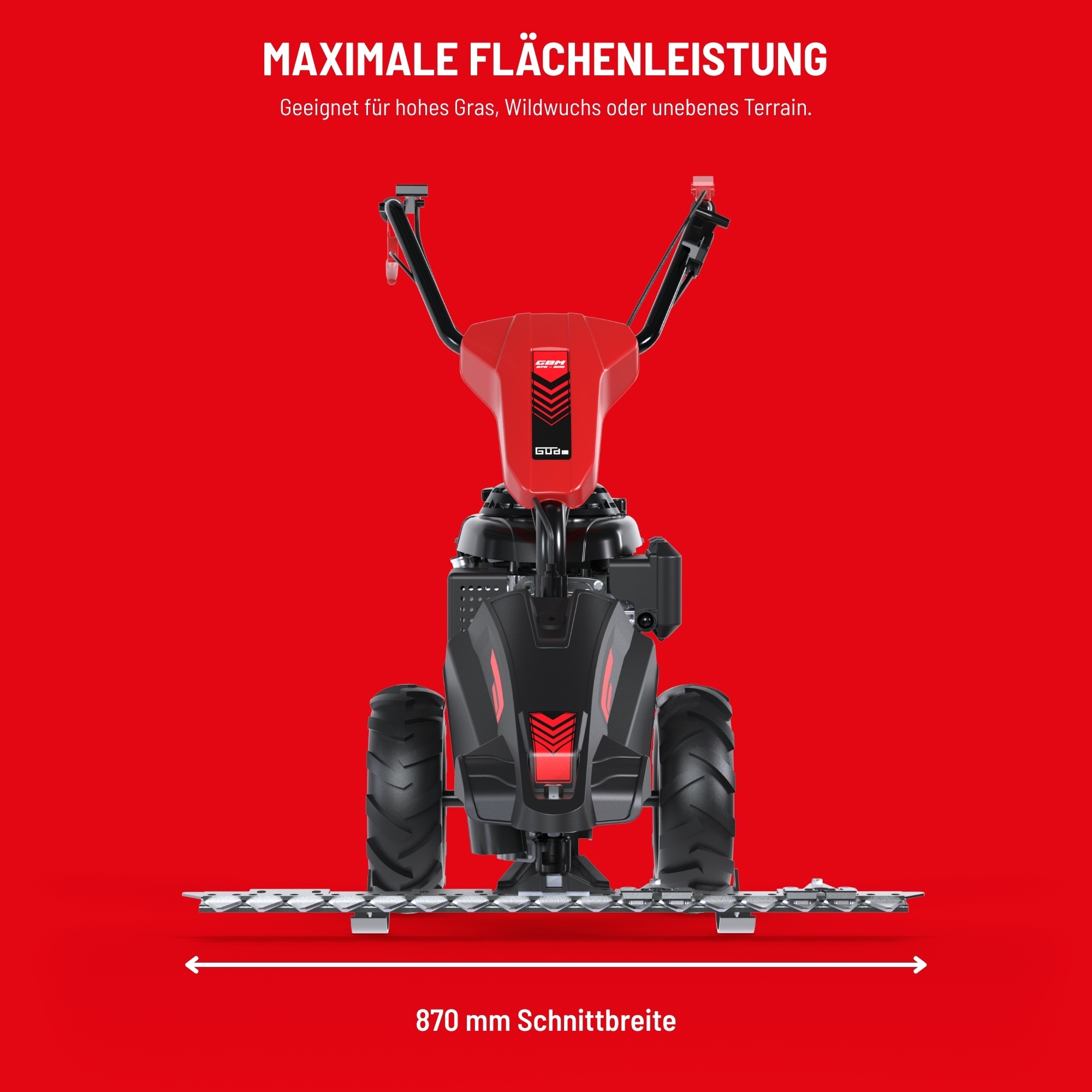 Güde Benzinrasenmäher »Benzin-Balkenmäher GBM 870-200«