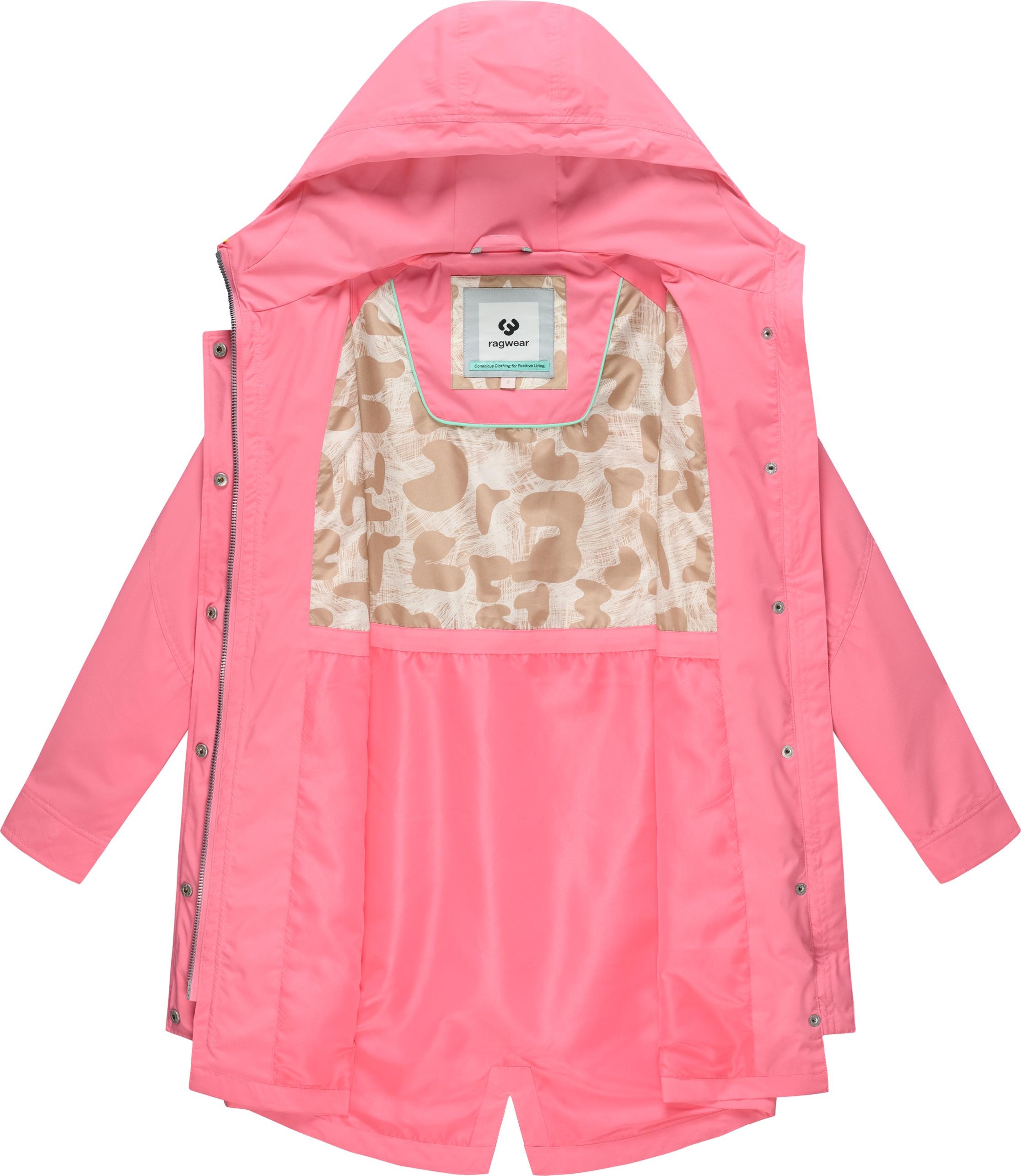 Ragwear Regenmantel »Ximenna« wasserdichter und atmungsaktiver Damen Übergangsparka