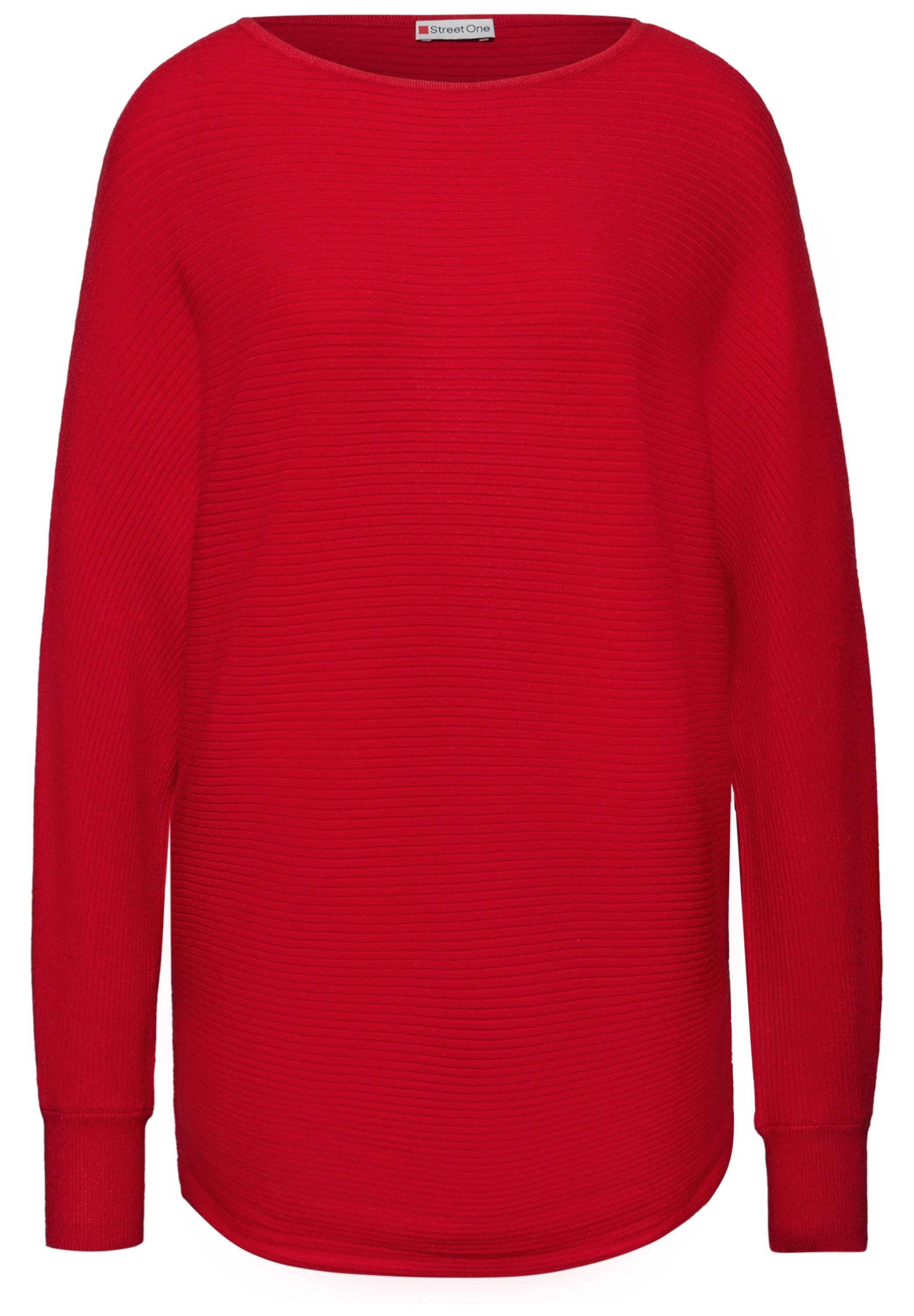 STREET ONE Rundhalspullover aus Feinstrick