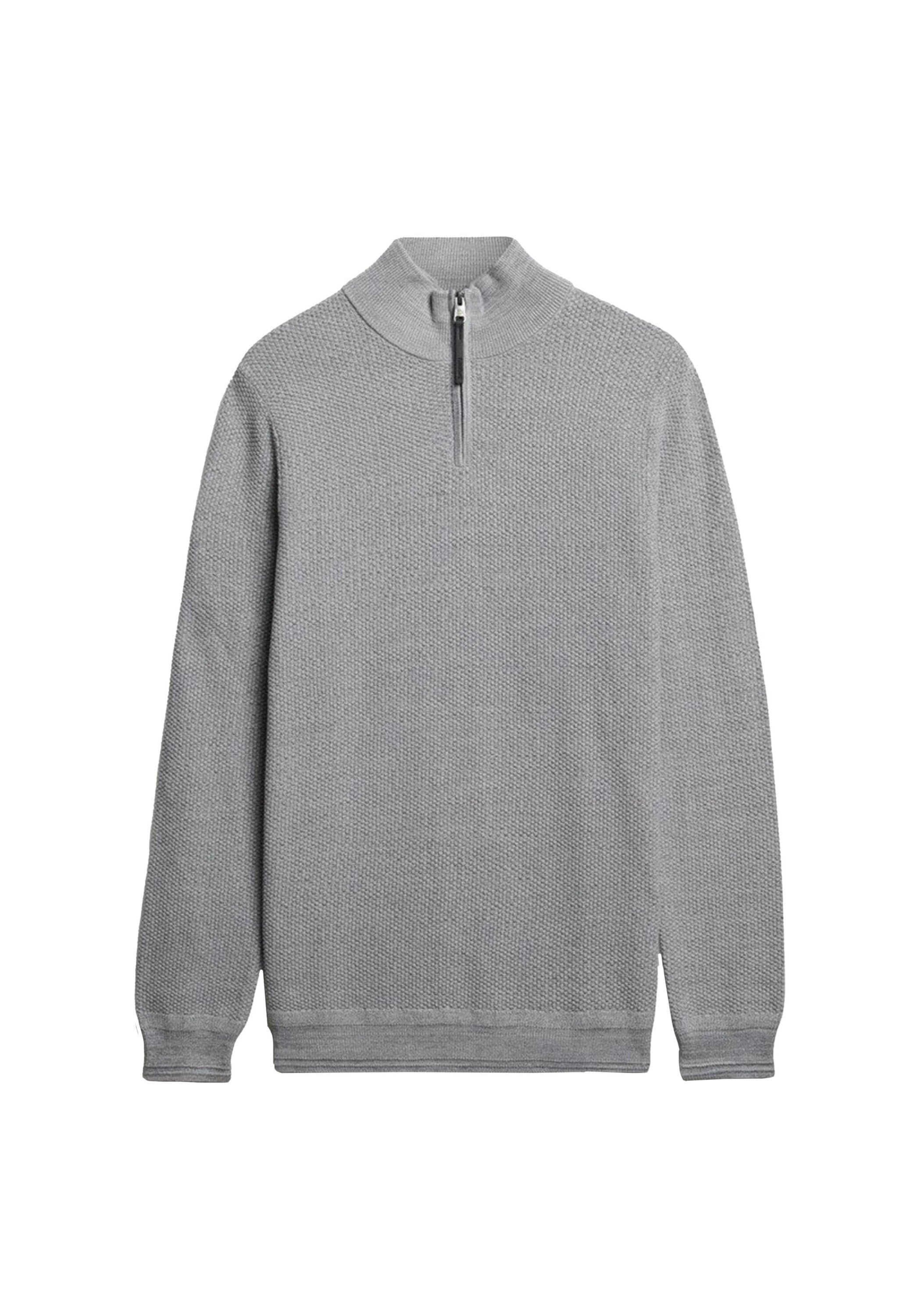 Superdry Sweatshirt "Strickpullover Cotton Texture Henley" günstig online kaufen