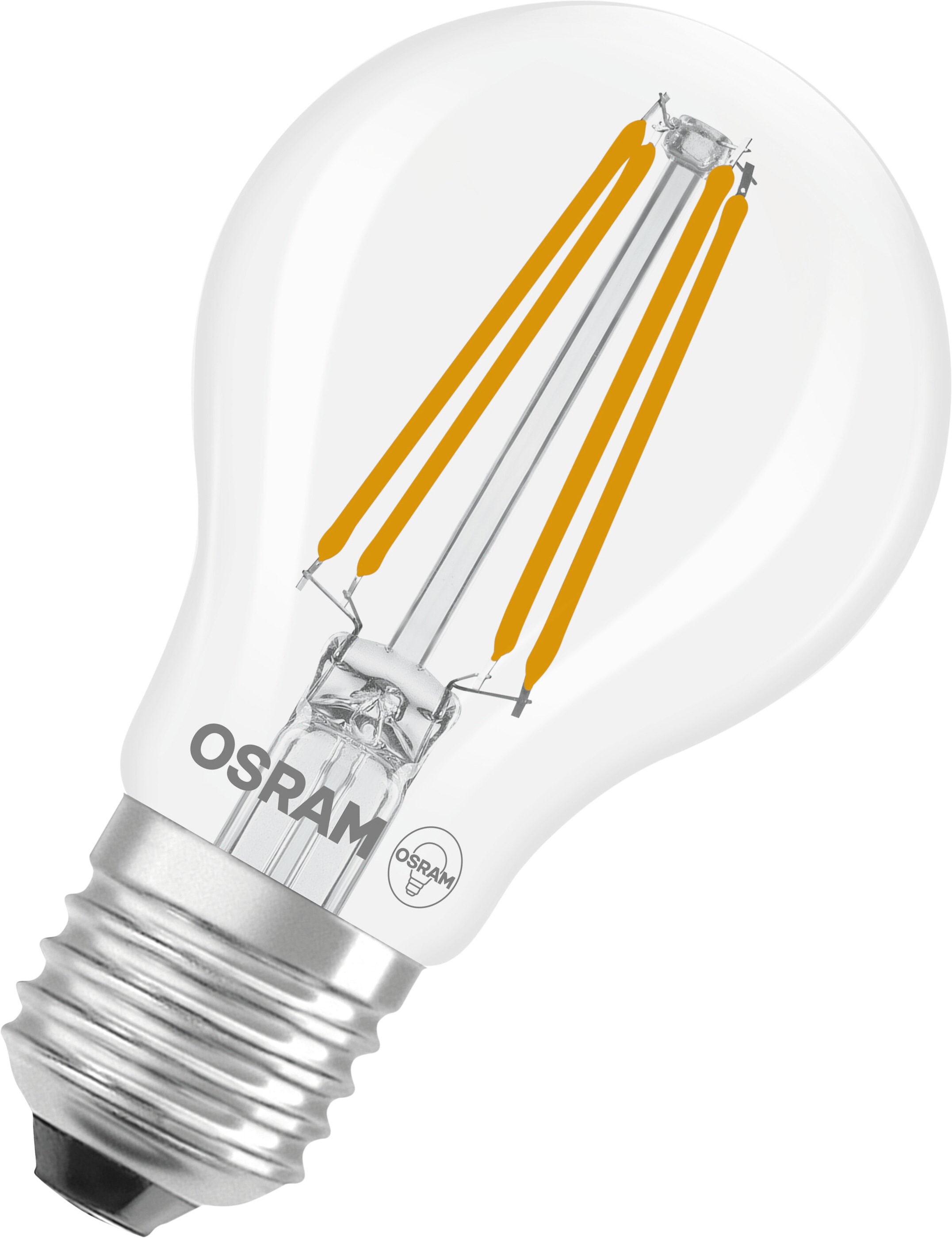 Osram LED-Leuchtmittel »LED-Lampe Star Kolbenform A60« E27 2 Stk. Warmweiß