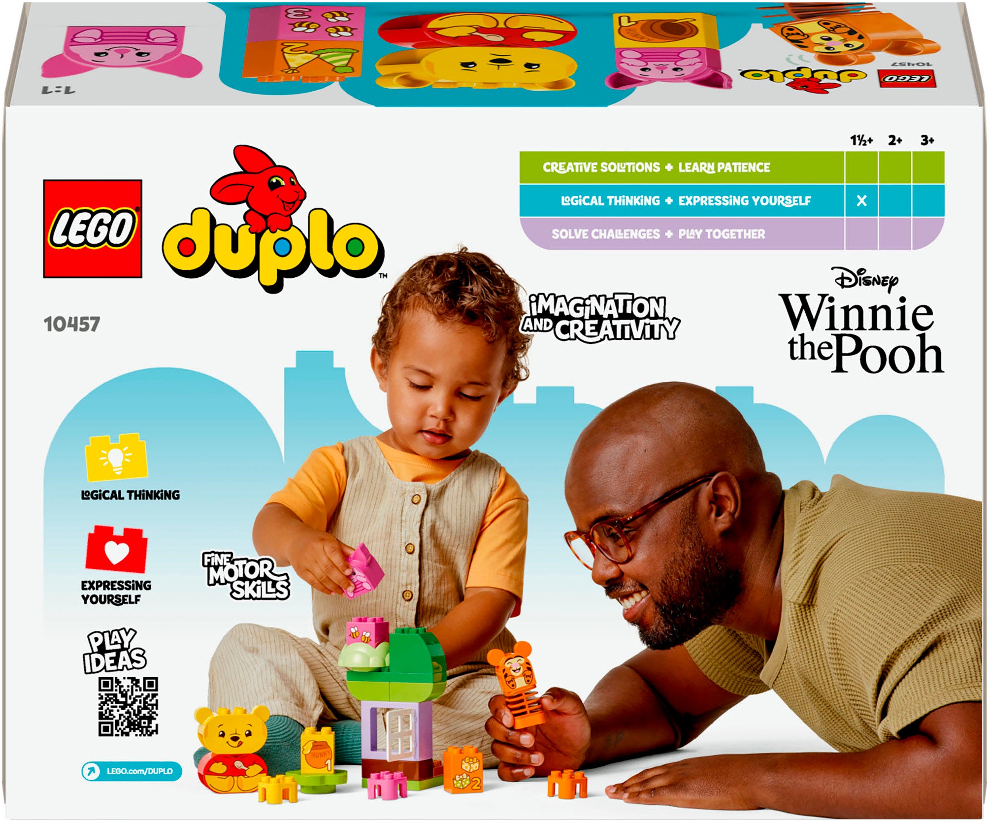 LEGO® Konstruktionsspielsteine »Winnie Puuhs Geburtstagsparty (10457), LEGO® DUPLO Disney ™«, (22 St.), Made in Europe