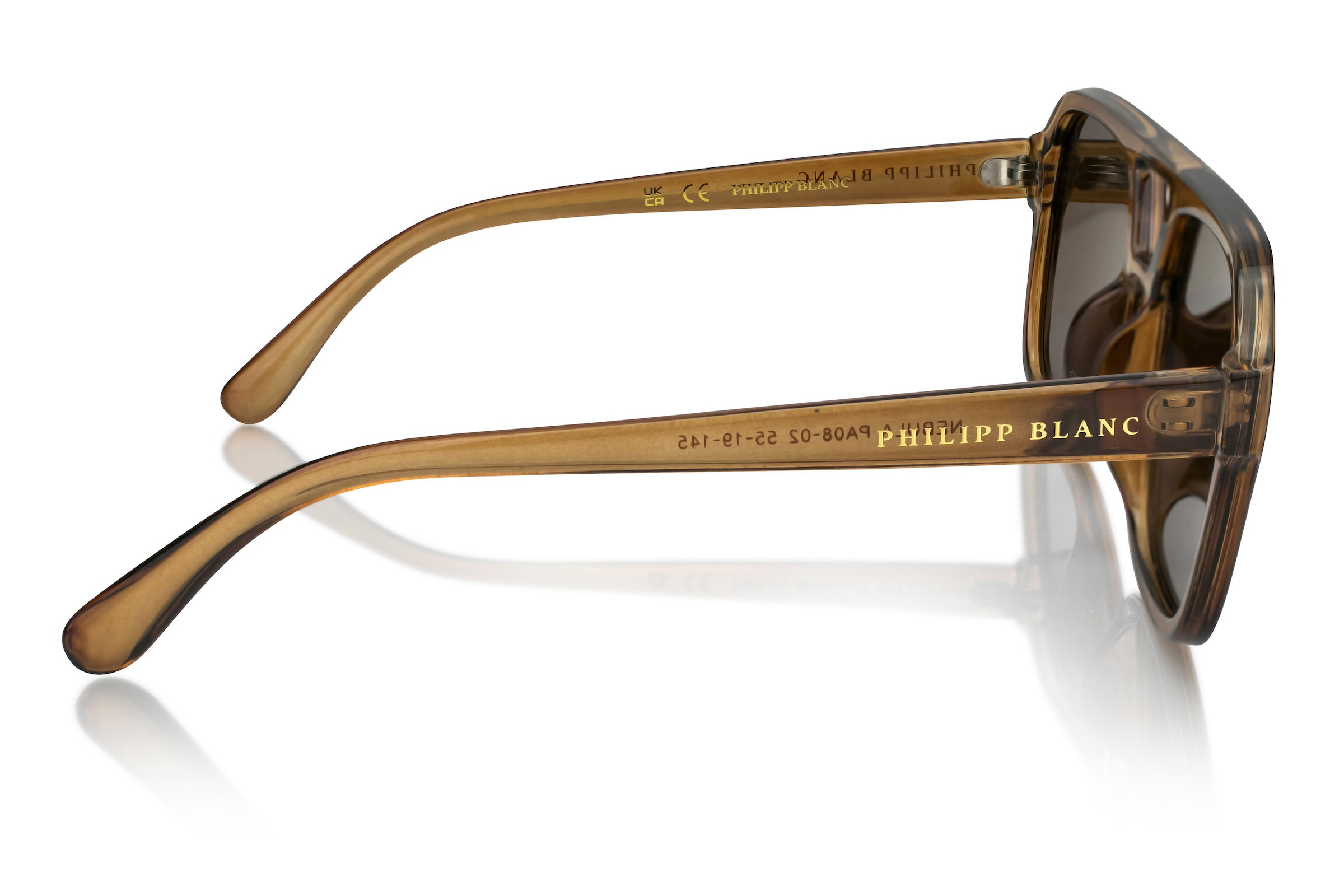 PHILIPP BLANC Sonnenbrille »PA08-02« Glas 0,74 mm, polarisierte Gläser, UV400, CAT3.0