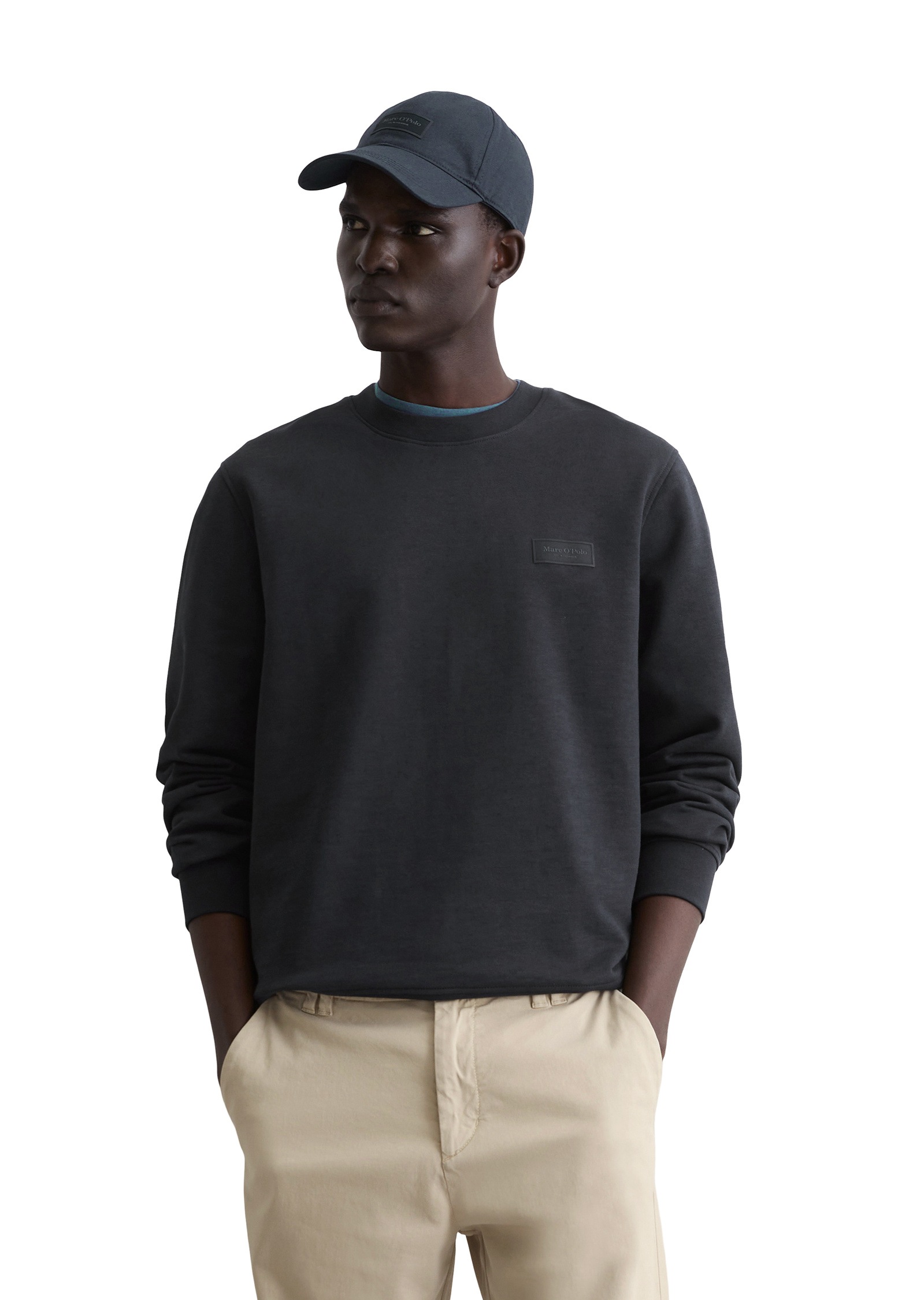 Marc OPolo Sweatshirt "aus reiner Bio-Baumwolle" günstig online kaufen