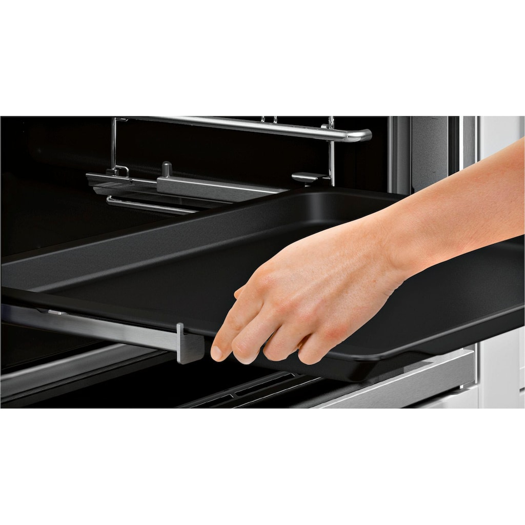 NEFF Einbaubackofen »B45CS24N0«, N 90, B45CS24N0, mit 1-fach-Teleskopauszug, easyClean