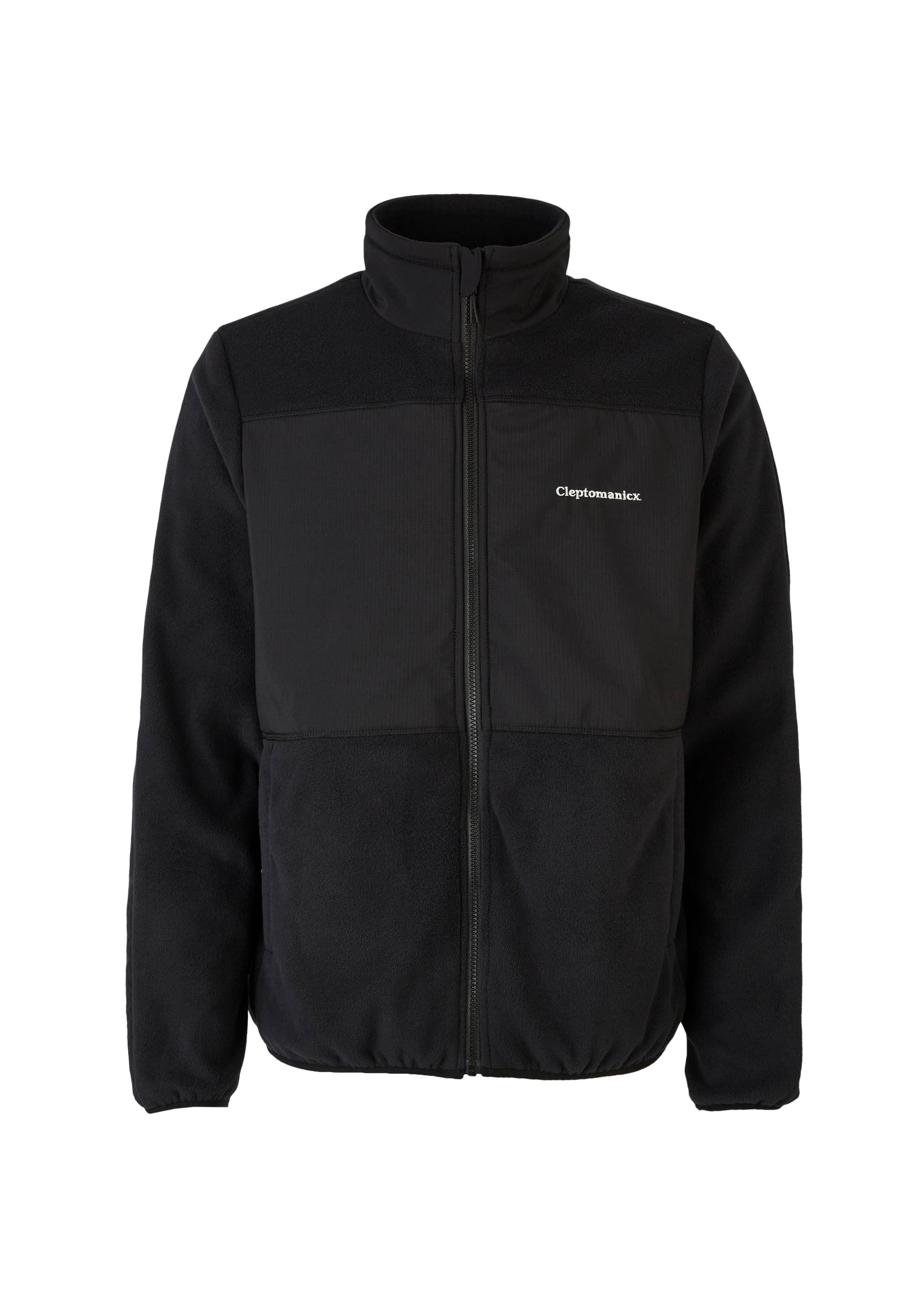 Cleptomanicx Fleecejacke »Deck«, mit geräumigen Taschen