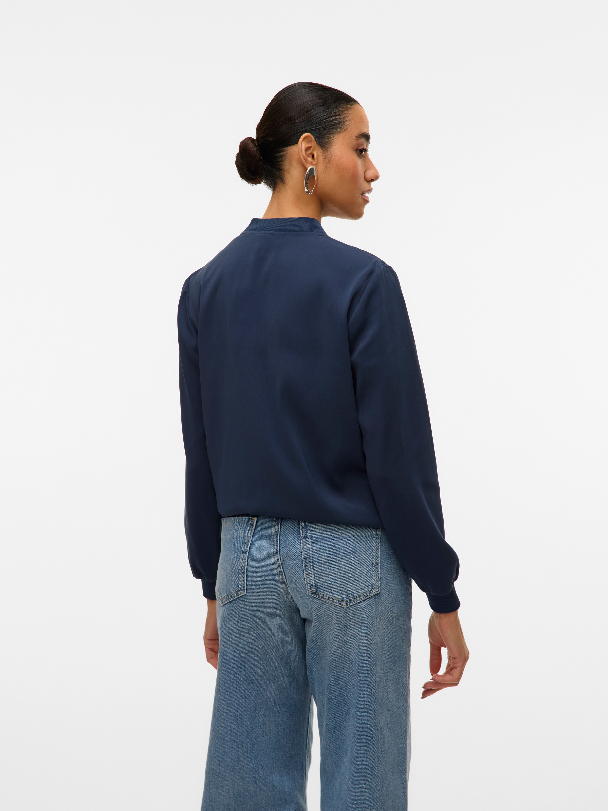 Thumbnail - Vero Moda Blouson "VMCOCO L/S BOMBER AOP WVN NOOS" Materialmix