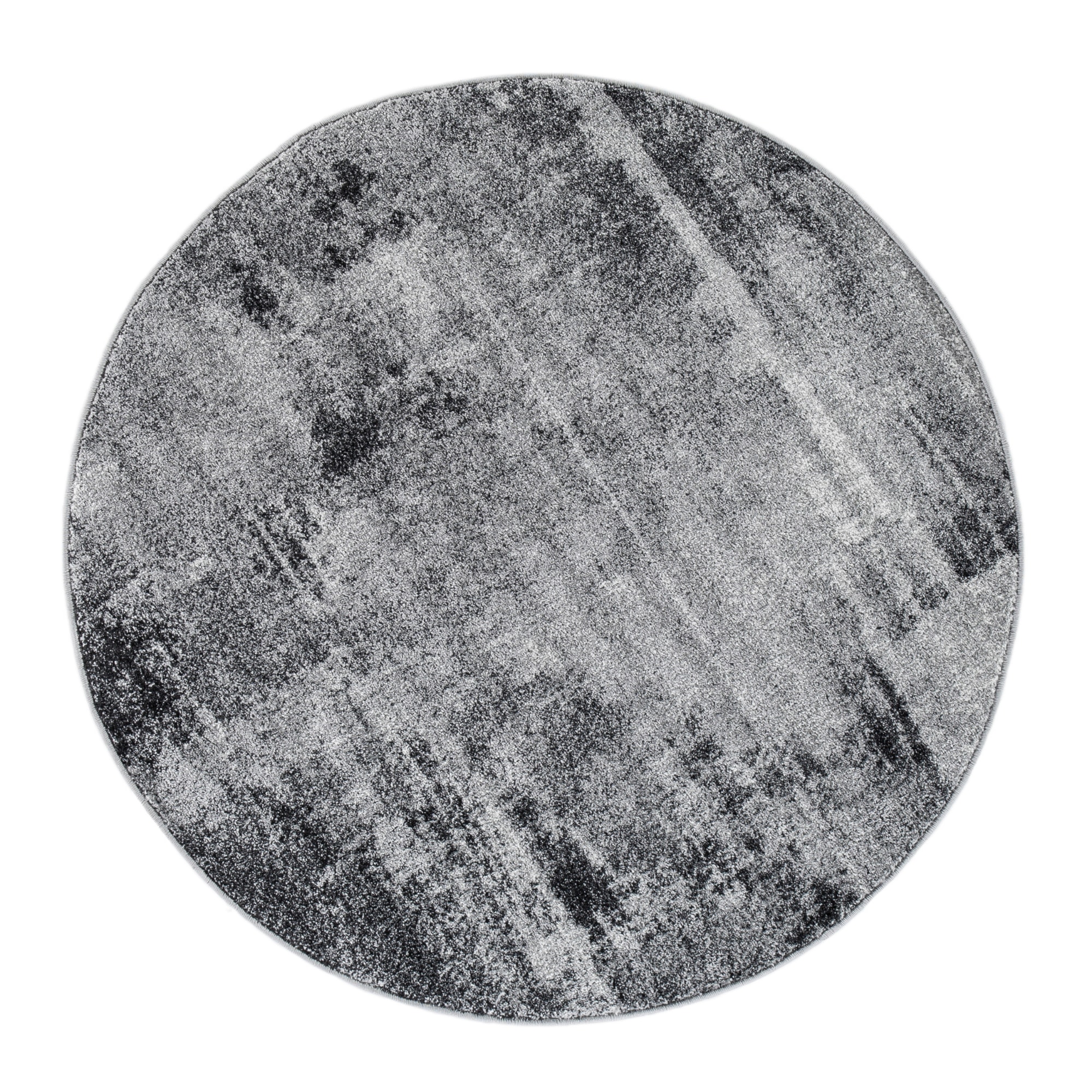 Andiamo Teppich »Luna«, rund, 7 mm Höhe, Kurzflor, modernes Design, ideal im Wohnzimmer & Schlafzimmer