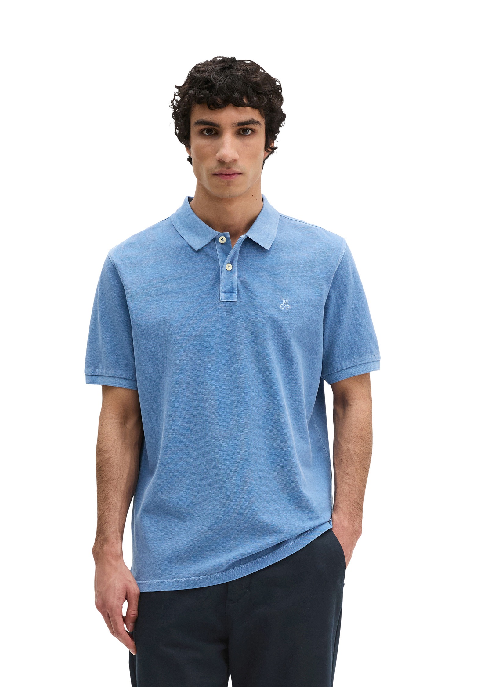 Marc OPolo Poloshirt "aus Bio-Baumwolle"