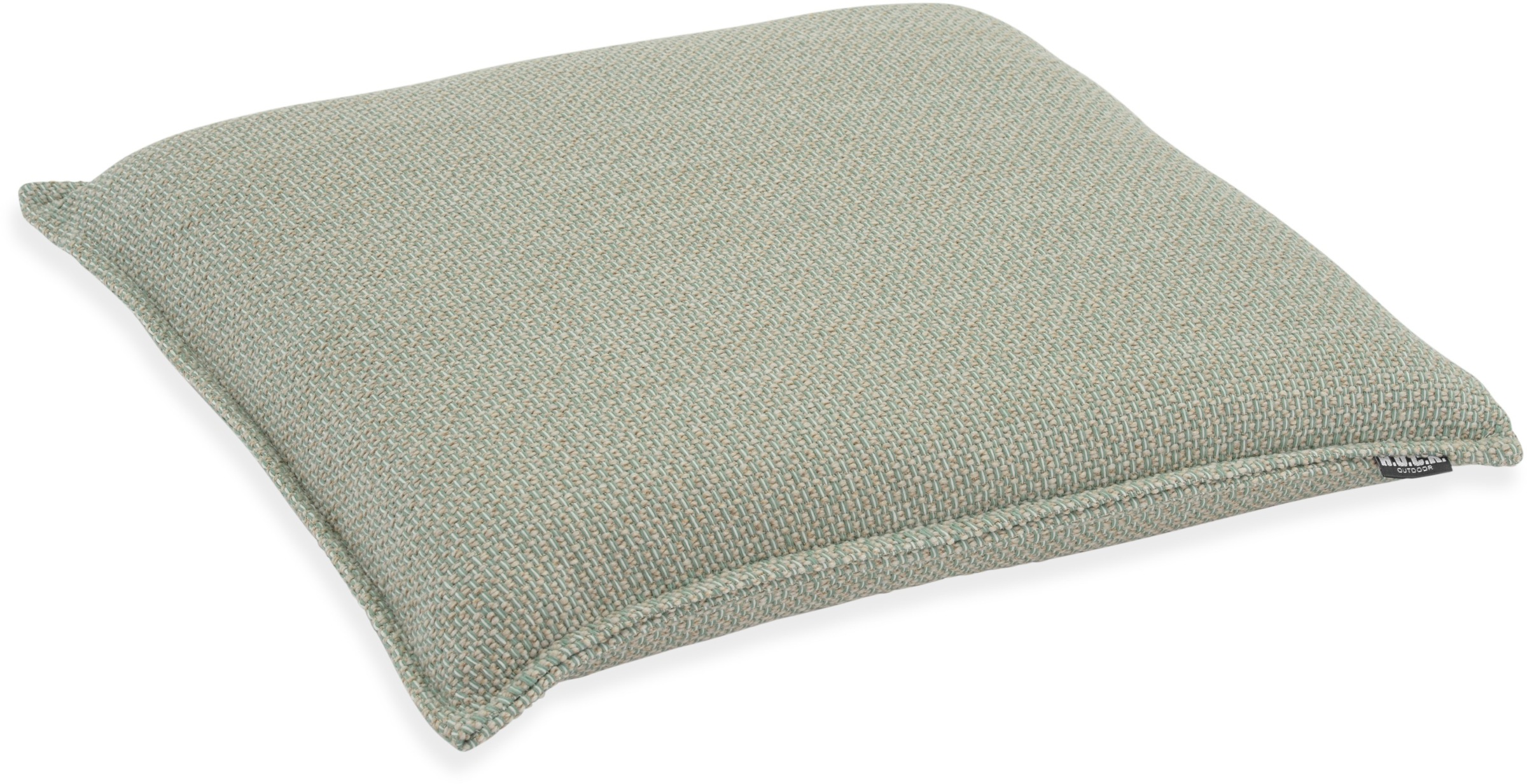 H.O.C.K. Sitzauflage »Linova«, Outdoor Sitzkissen, 40x40x6cm, Stuhlkissen, salbei mint, gemustert
