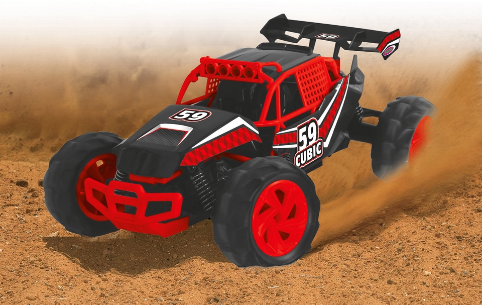 Jamara RC-Monstertruck »Cubic Desert Buggy 2,4 GHz 1:14 rot/schwarz«