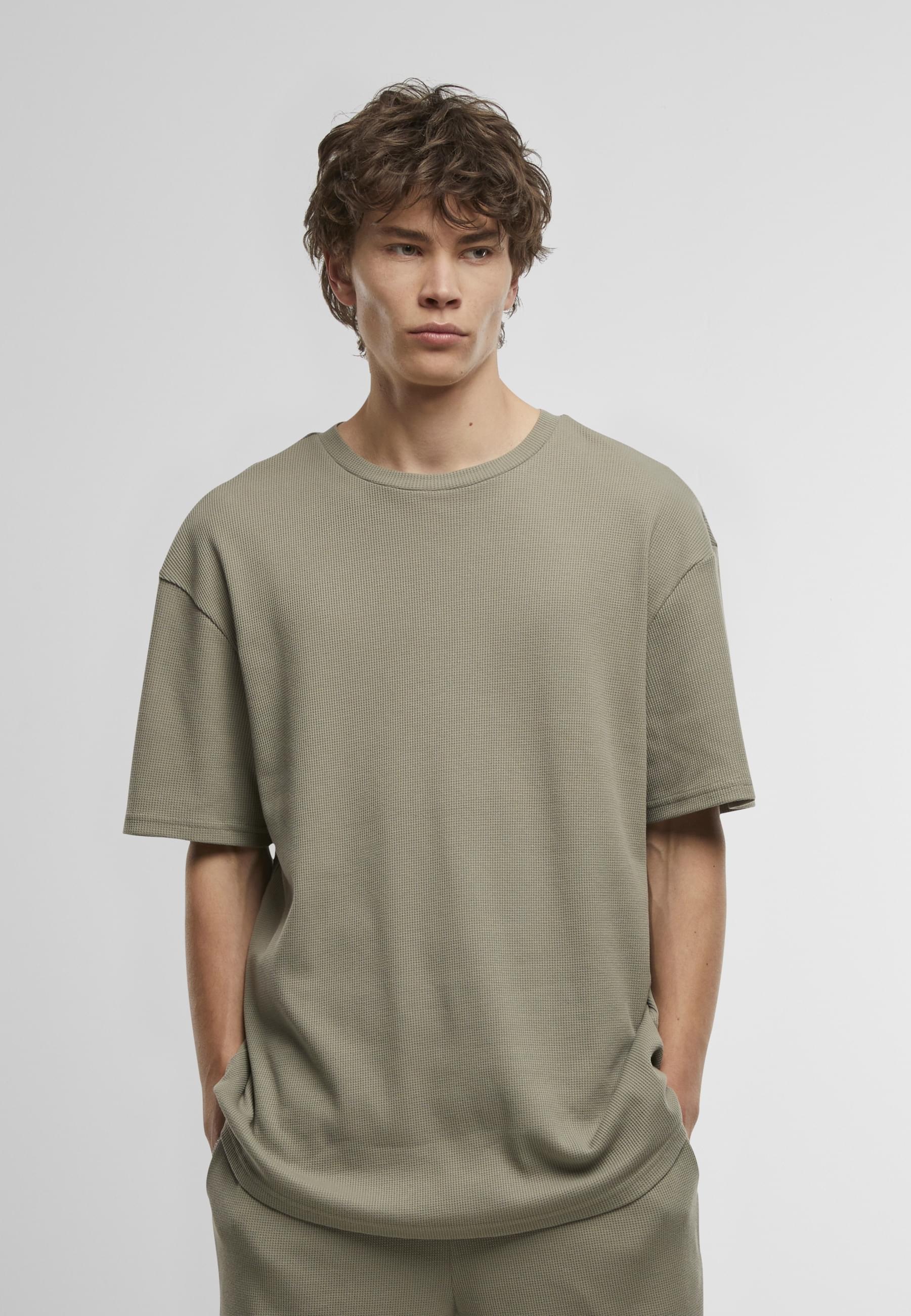 URBAN CLASSICS T-Shirt "Urban Classics Herren Waffle Tee" 1 Stk. tlg. günstig online kaufen