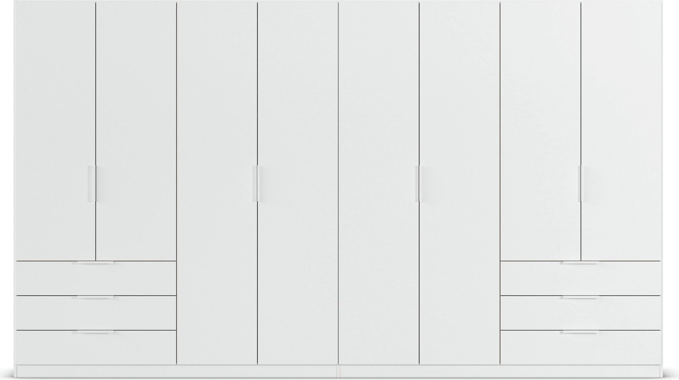 OTTO home Kleiderschrank »Mehrzweckschrank Schrank Schlafzimmer Garderobe Mietswohnung XEELINA« Mehr Flexibilität durch variable Schubladenanordnung MADE IN GERMANY