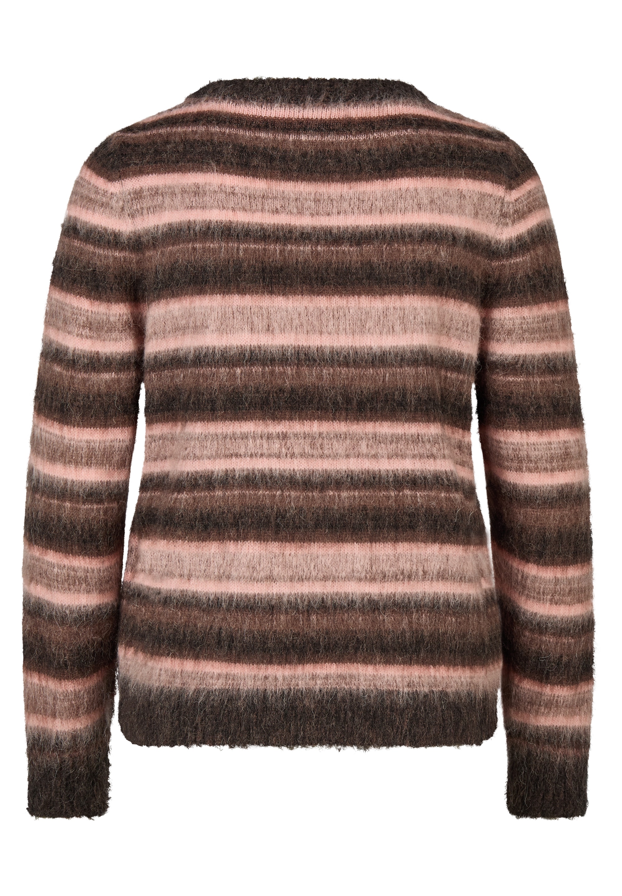 Rabe Wollpullover Langarm im Streifenlook / mit Wolle