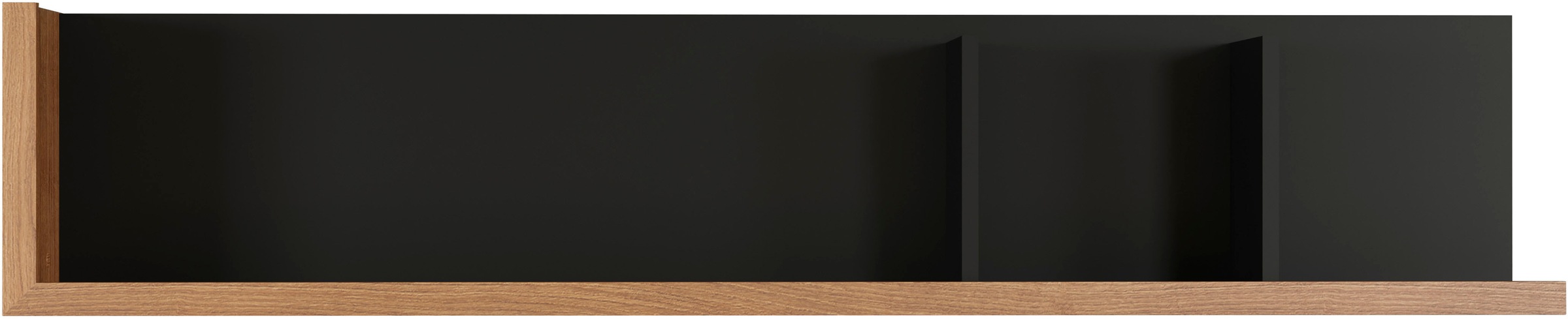 INOSIGN Wandboard »Premont«, (1 St.), ca. 150 cm breit, zweifarbiges Wandregal, moderne Eiche mit 3 Ablagen