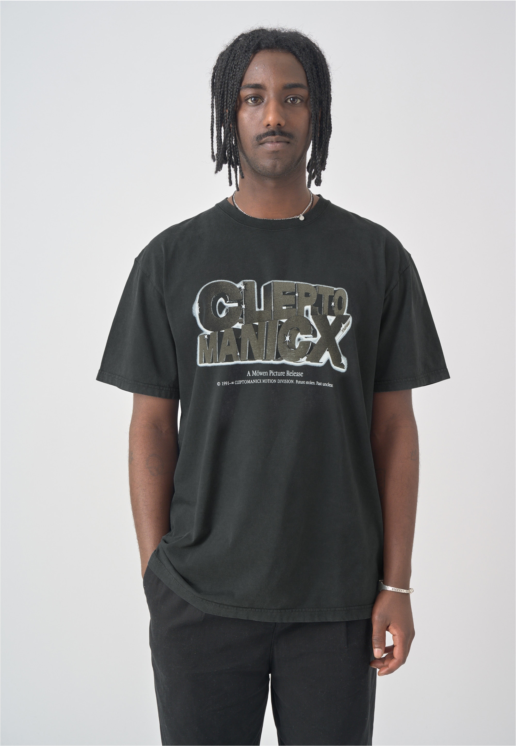 Cleptomanicx T-Shirt "Cromicx" mit lässigem Frontprint