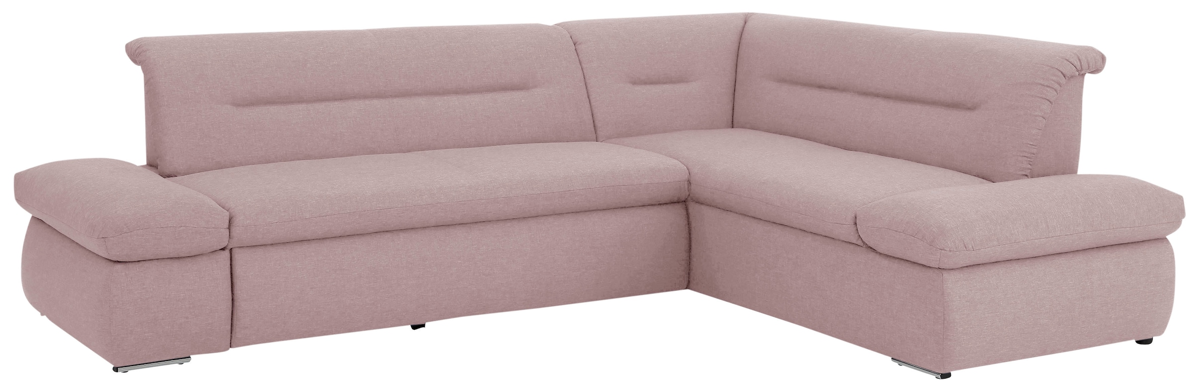 INOSIGN Ecksofa »Avesa L-Form«, Wahlweise mit Arm- und Bettfunktion, B/T/H: 275/211/80 cm