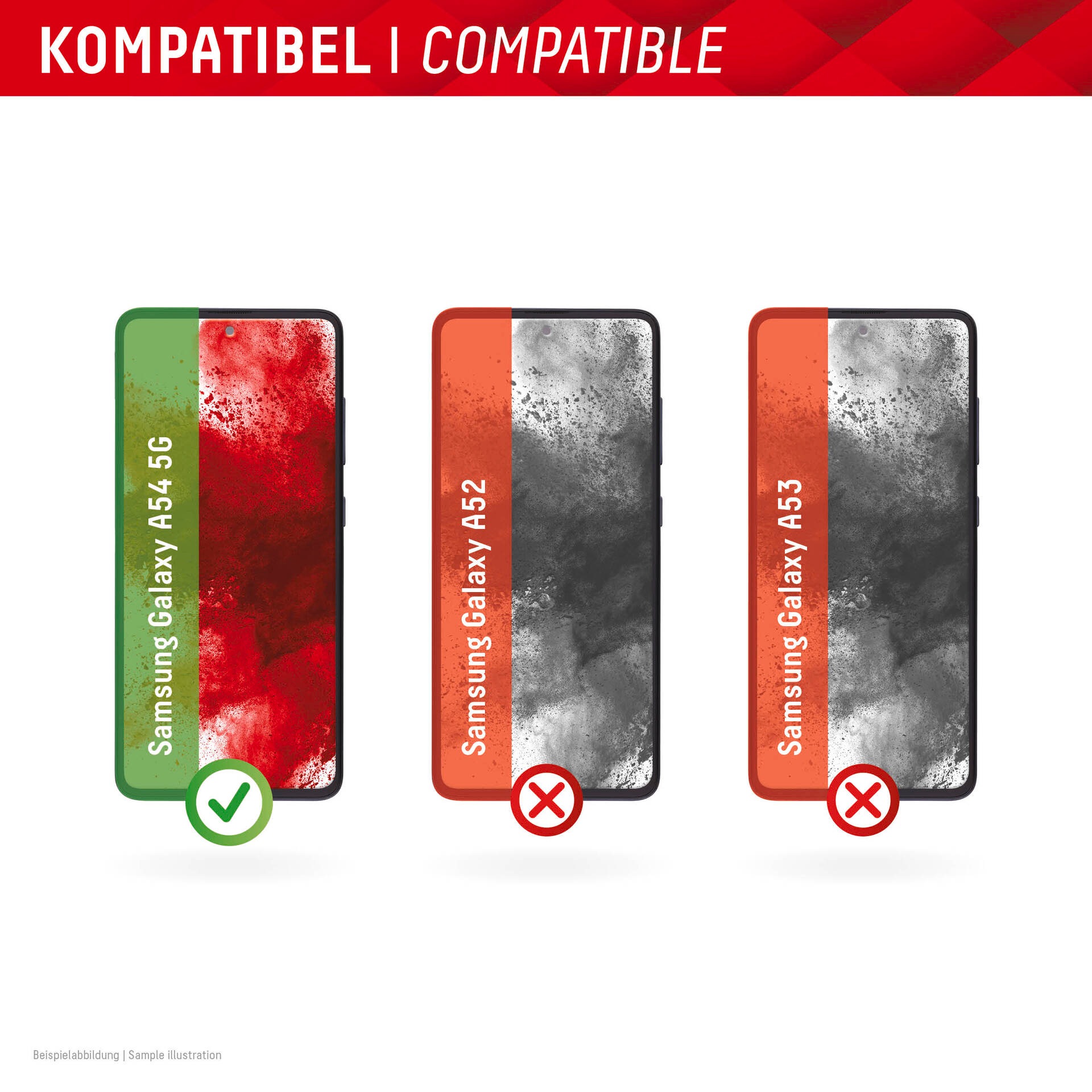 Displex Displayschutzfolie »Smart Glass Samsung Galaxy A54 5G«
