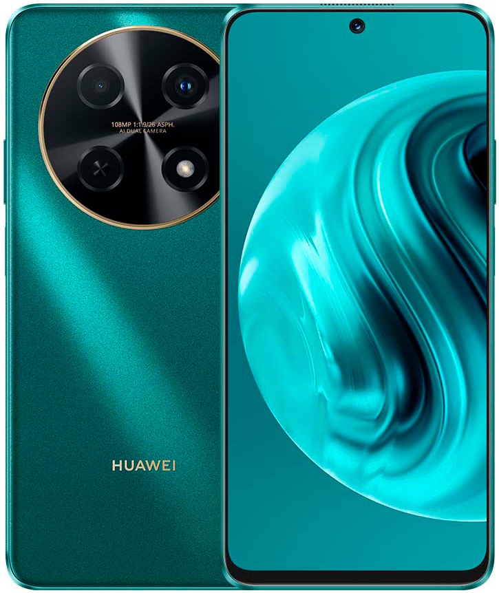 Huawei Smartphone »Nova 12i 8 GB / 128 GB«, Petrol;Gold, 17 cm/6,7 Zoll, 128 GB Speicherplatz, 108 MP Kamera, 108 MP + 2 MP Dualkamera