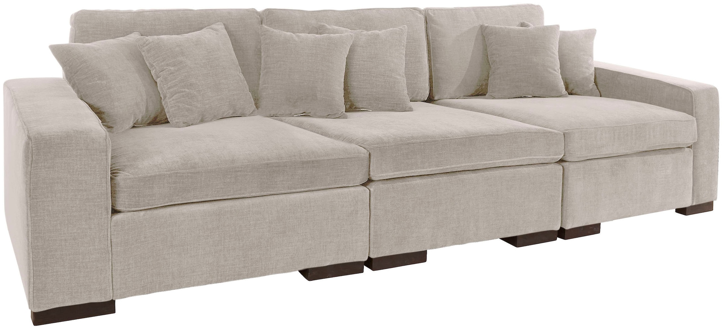 Guido Maria Kretschmer Home&Living 3-Sitzer »Skara«, Lounge-Sofa mit Federkernpolsterung, in vielen Bezugsvarianten