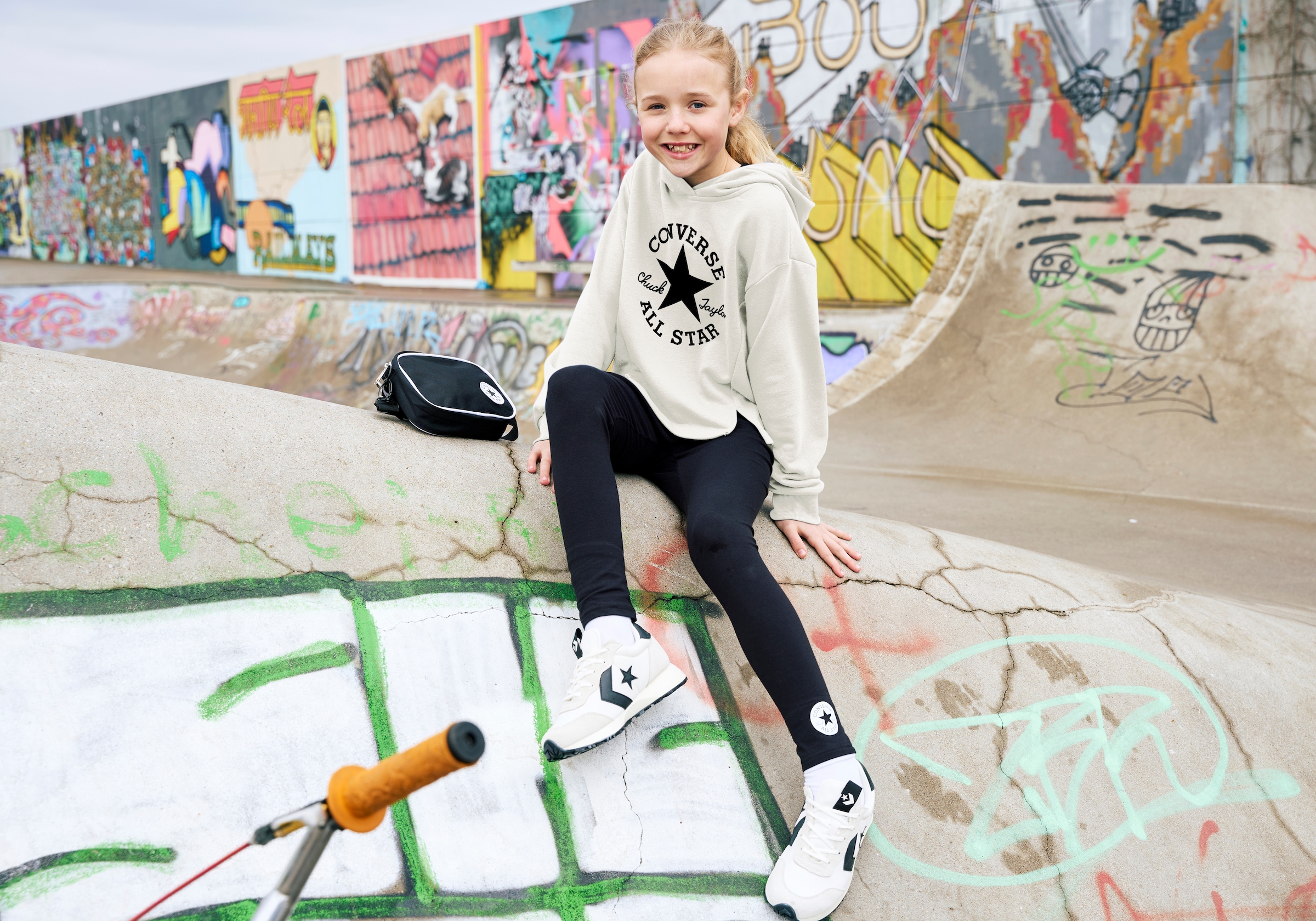 Converse Hoodie »CNVG DCTP HOODIE & LEGGING SET«, (2 tlg.)